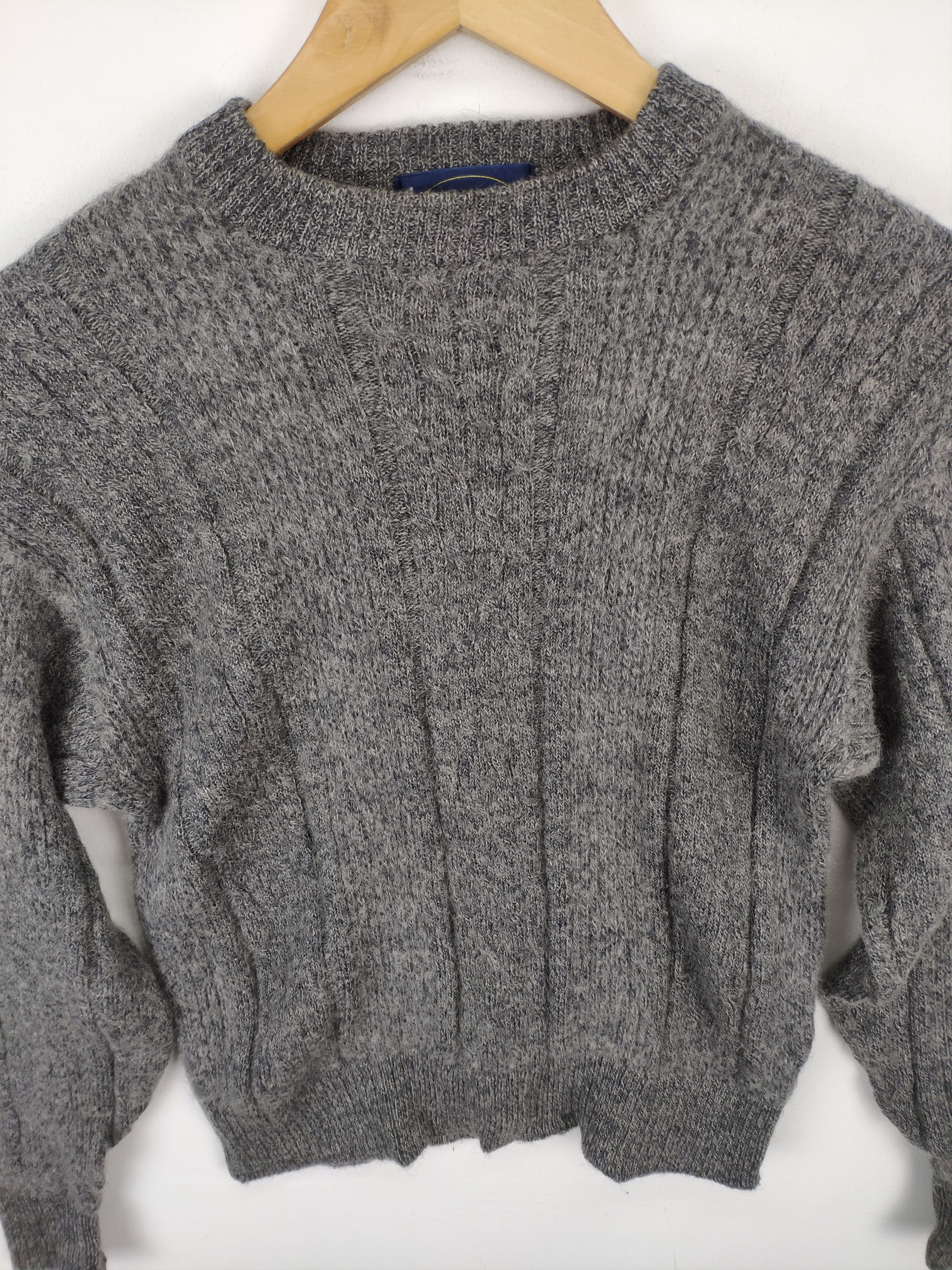 Aran Isles Knitwear × Japanese Brand Vintage Wool Knit Sweater Mohair Style Size US S / EU 44-46 / 1 - 10 Thumbnail
