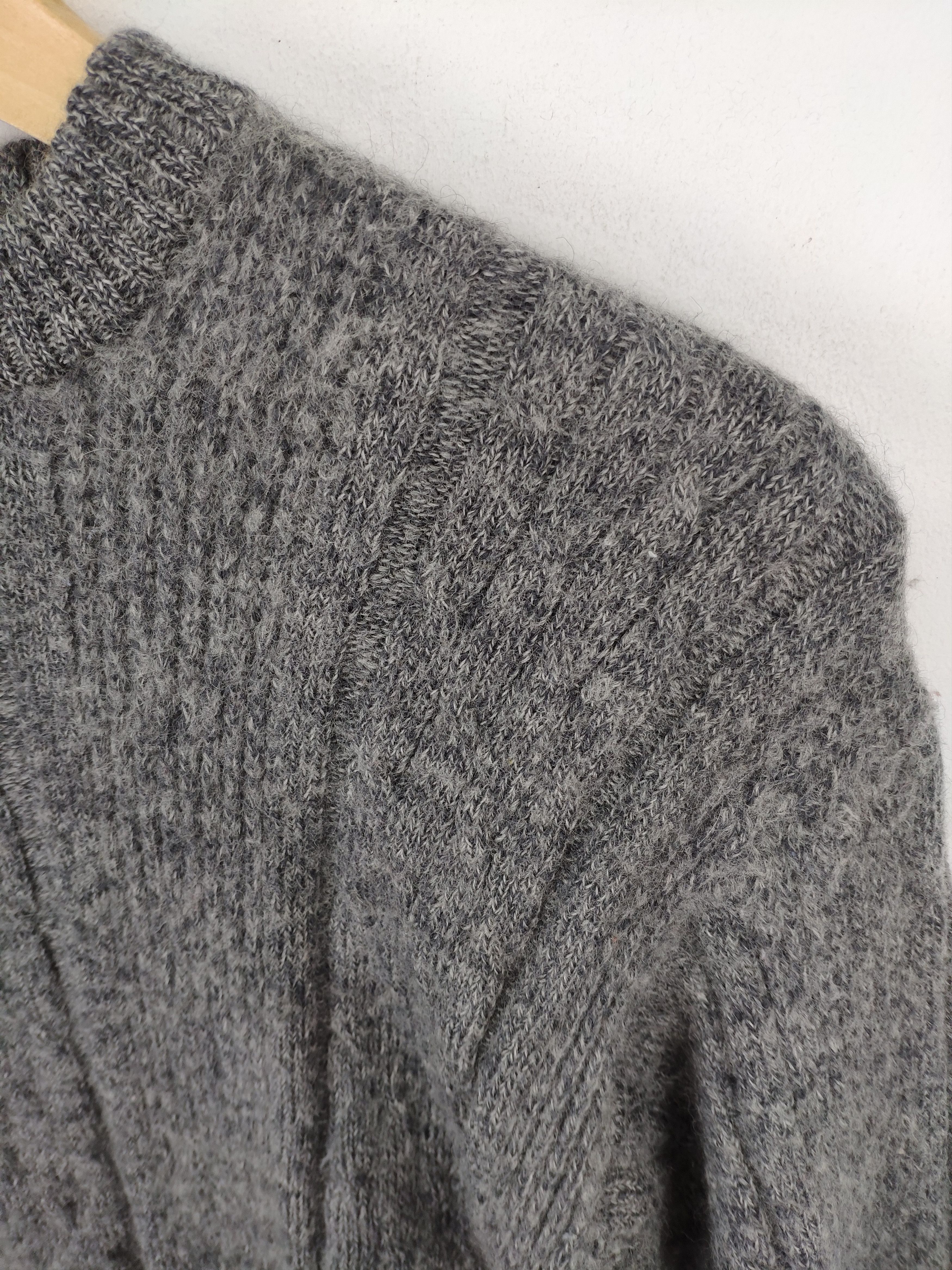 Aran Isles Knitwear × Japanese Brand Vintage Wool Knit Sweater Mohair Style Size US S / EU 44-46 / 1 - 9 Thumbnail