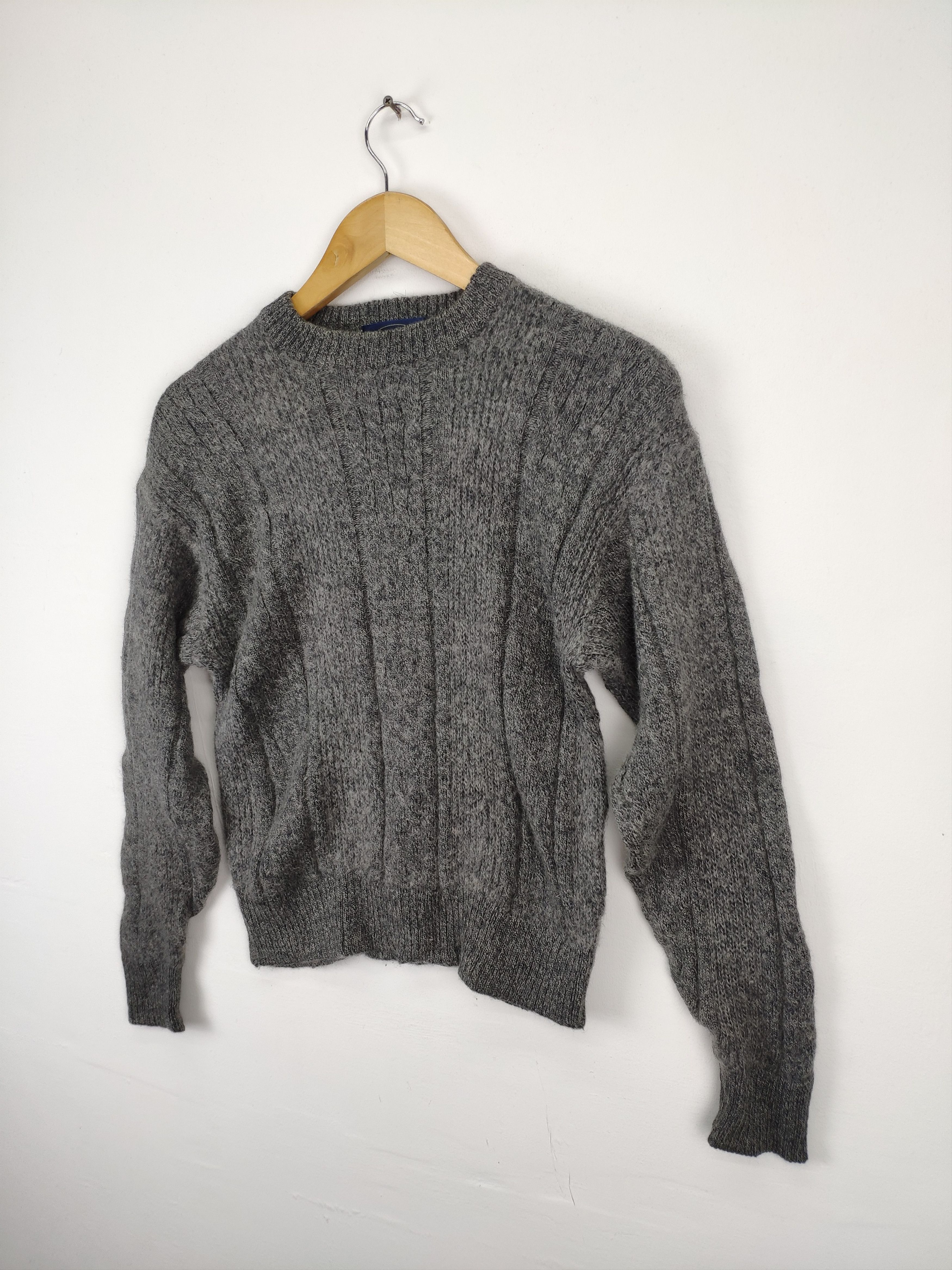 Aran Isles Knitwear × Japanese Brand Vintage Wool Knit Sweater Mohair Style Size US S / EU 44-46 / 1 - 5 Thumbnail