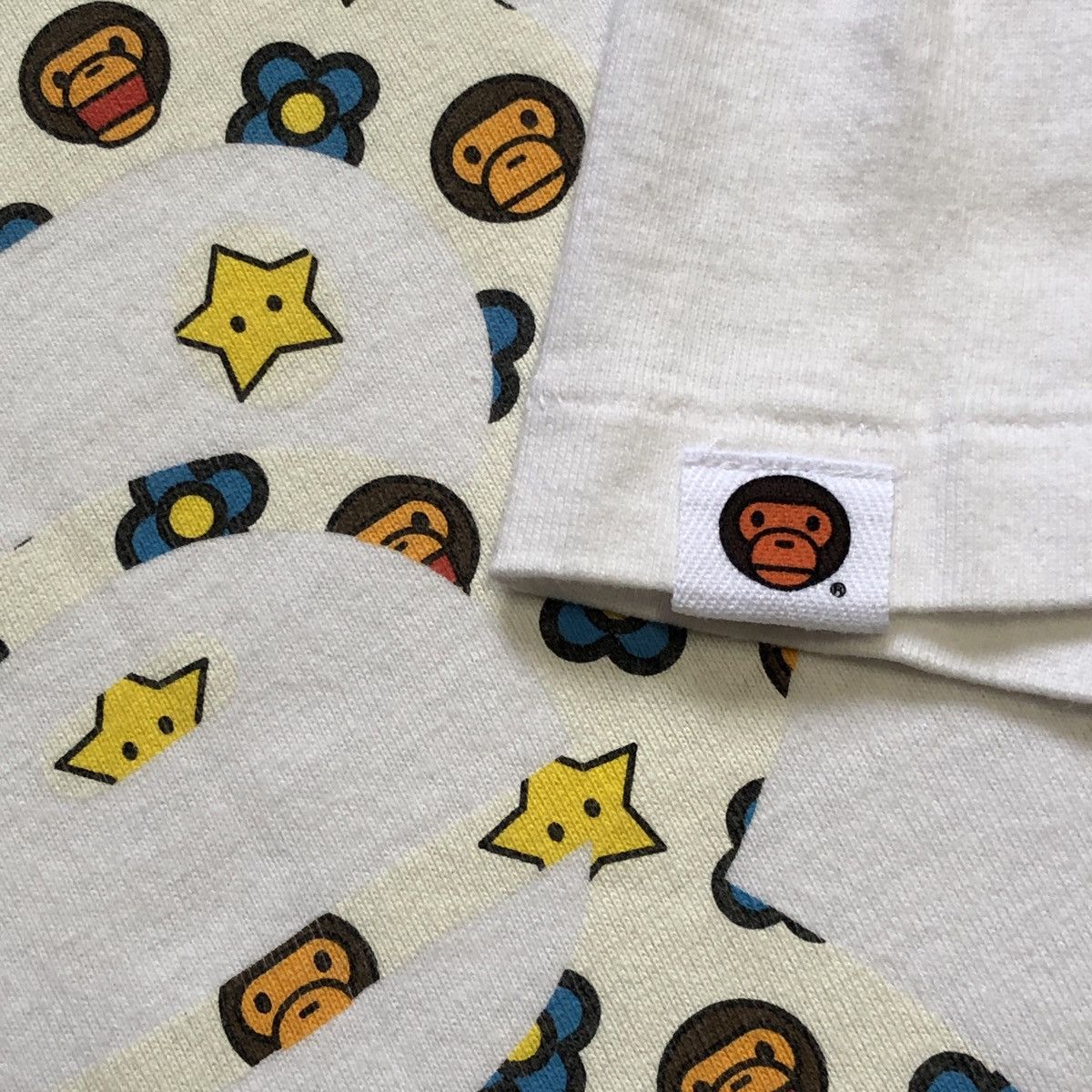 Bape OG Baby Milo Monogram Tee (2005) Size US M / EU 48-50 / 2 - 3 Thumbnail