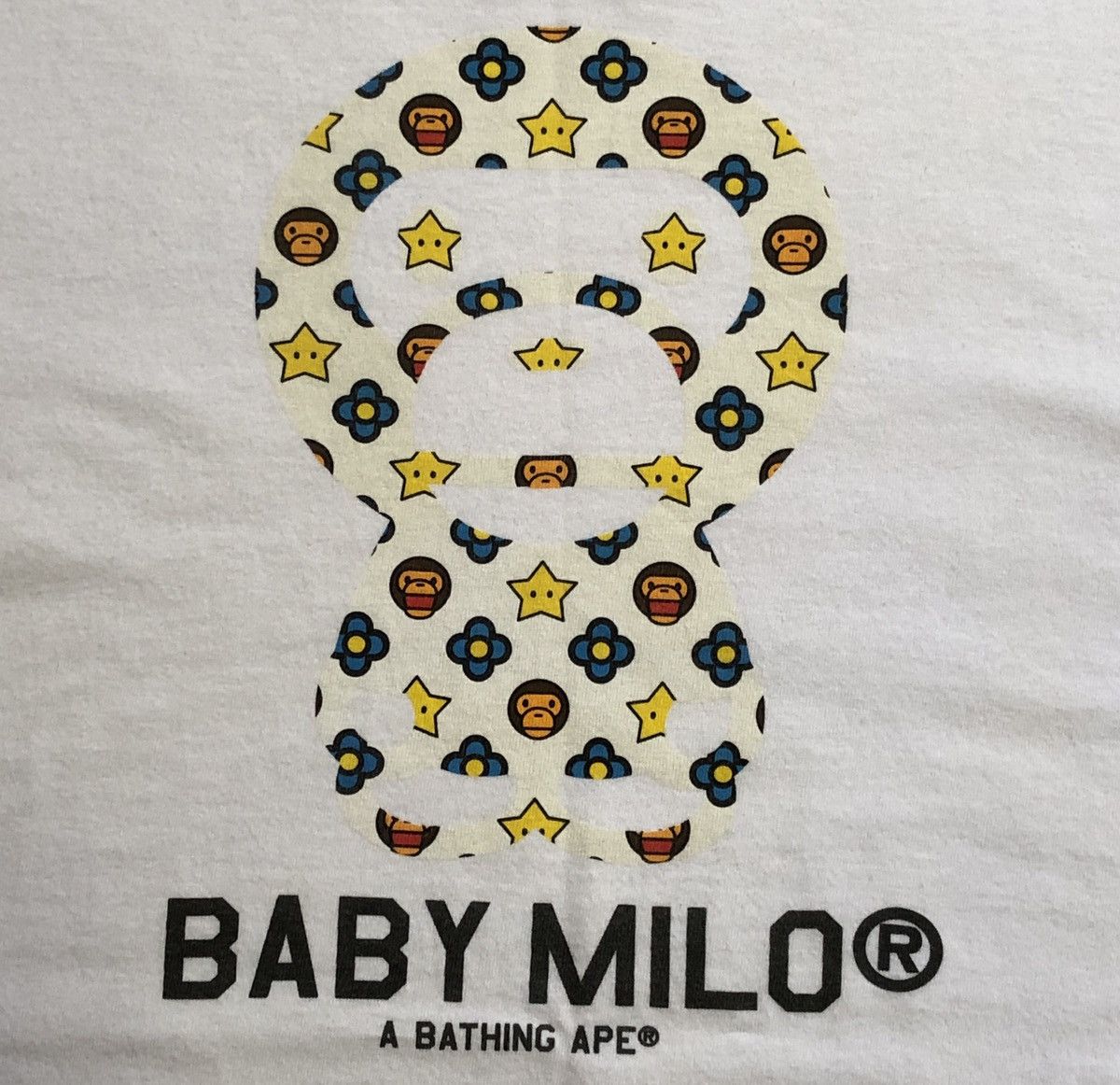Bape OG Baby Milo Monogram Tee (2005) Size US M / EU 48-50 / 2 - 2 Thumbnail