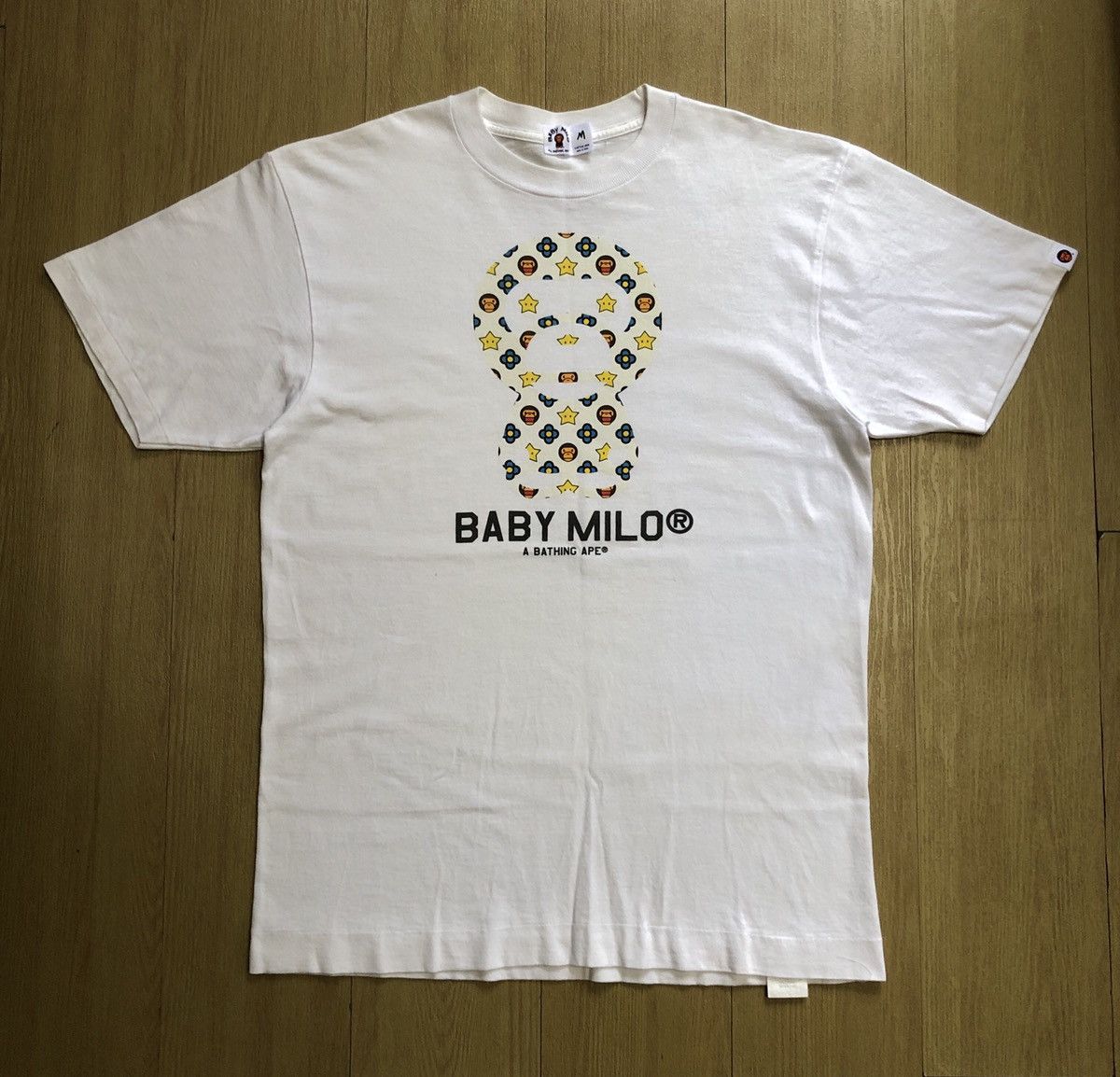 Bape OG Baby Milo Monogram Tee (2005) Size US M / EU 48-50 / 2 - 1 Thumbnail