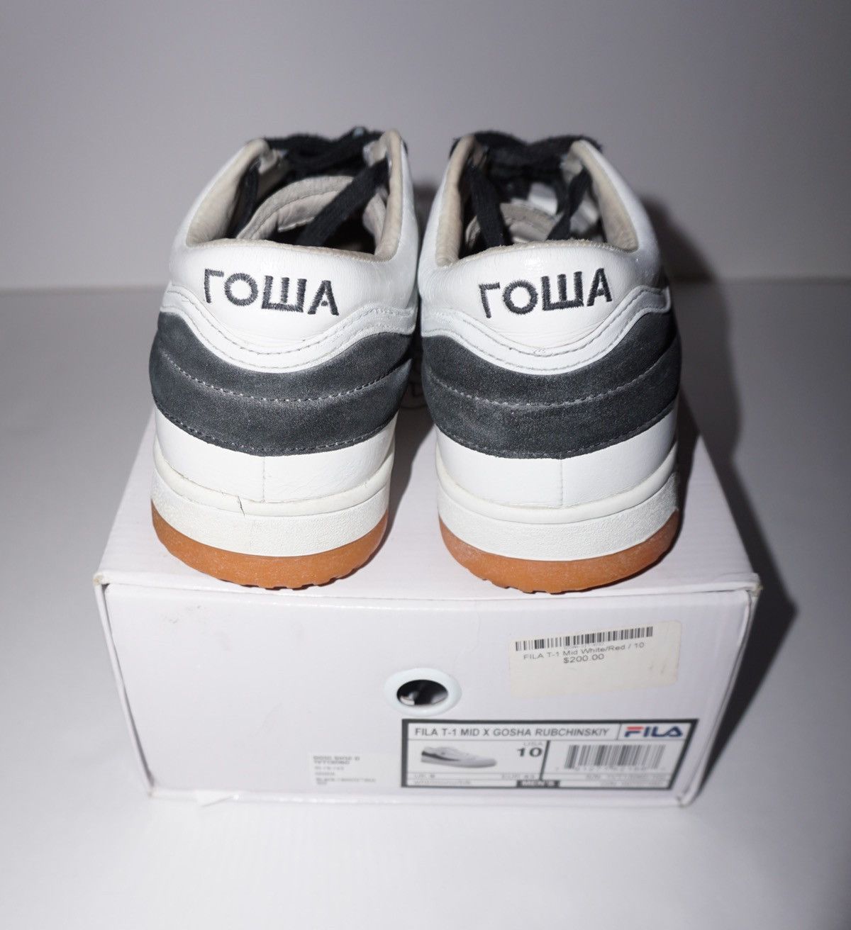 Gosha Rubchinskiy Fila T-1 Mid x Gosha Rubchinskiy Size US 10 / EU 43 - 5 Thumbnail