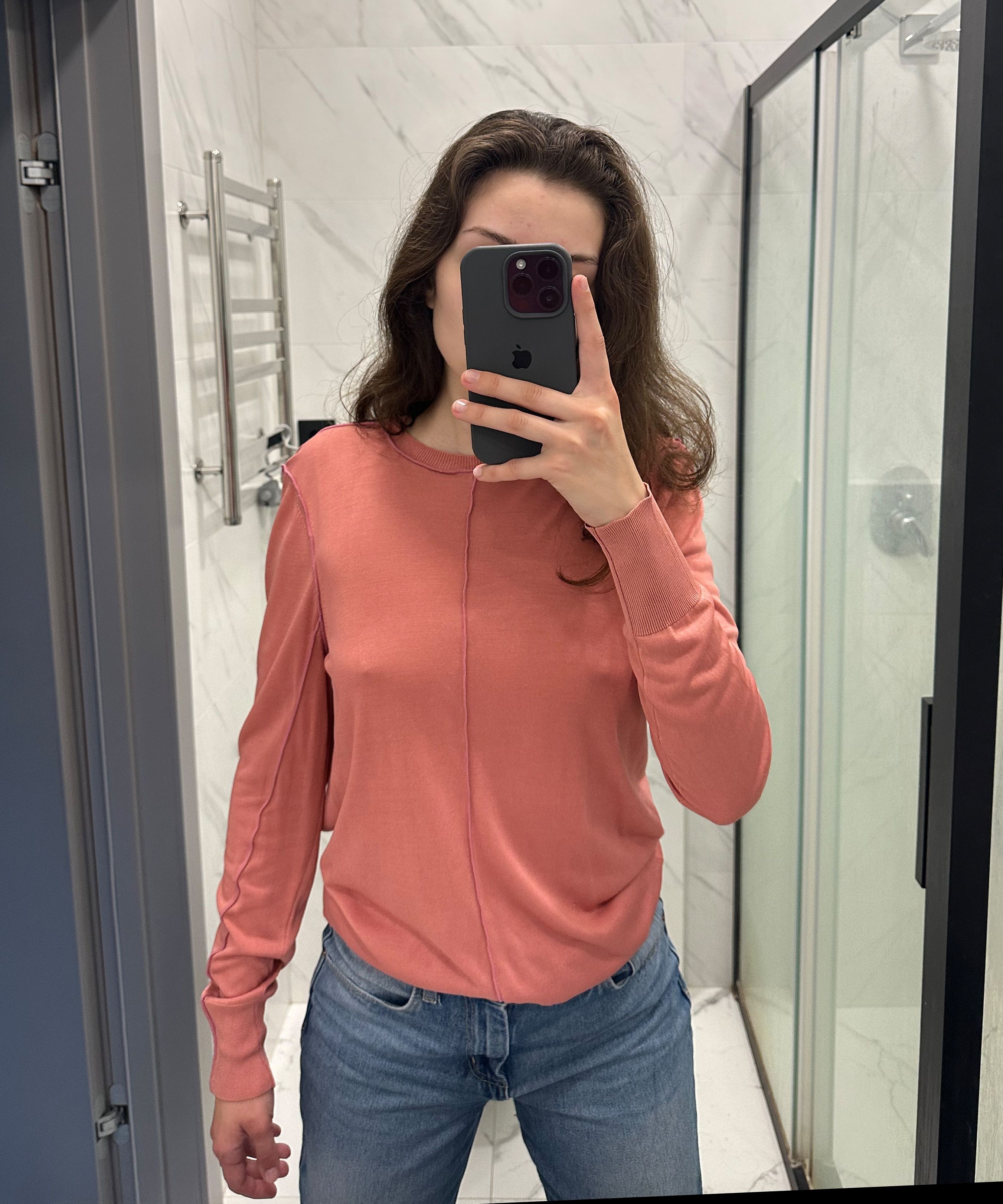 Acne Studios Acne Studios Sweater Silk Back Slit Jumper Silk PSS13 M Size M / US 6-8 / IT 42-44 - 3 Thumbnail