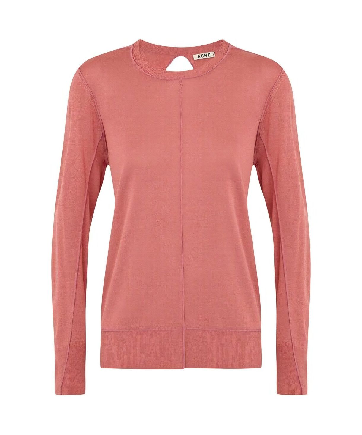 Acne Studios Acne Studios Sweater Silk Back Slit Jumper Silk PSS13 M Size M / US 6-8 / IT 42-44 - 1 Thumbnail