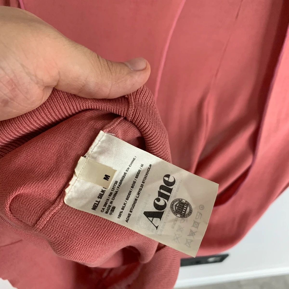 Acne Studios Acne Studios Sweater Silk Back Slit Jumper Silk PSS13 M Size M / US 6-8 / IT 42-44 - 6 Thumbnail