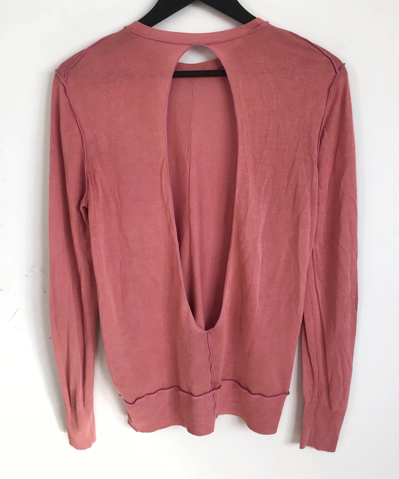 Acne Studios Acne Studios Sweater Silk Back Slit Jumper Silk PSS13 M Size M / US 6-8 / IT 42-44 - 5 Thumbnail