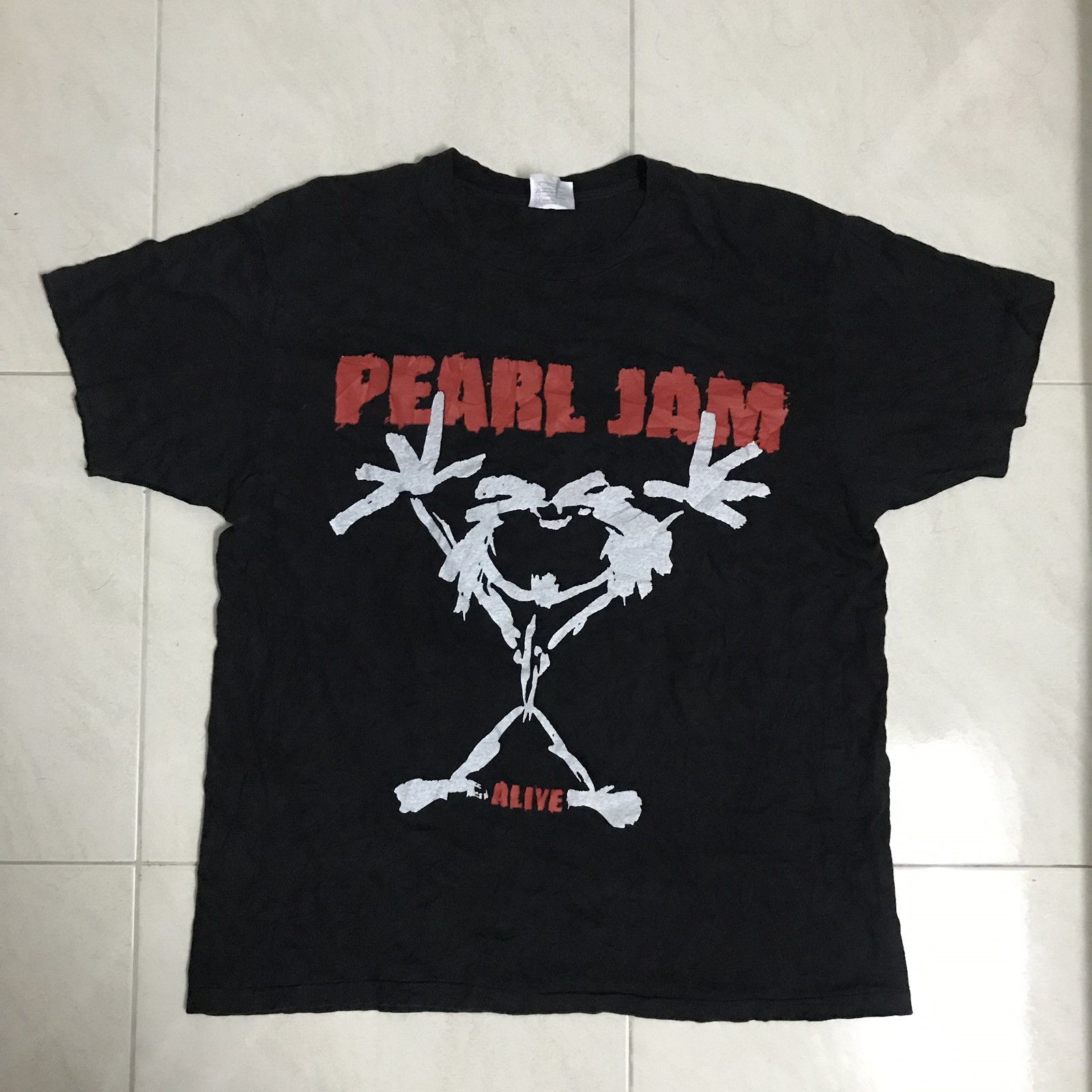 Band Tees Vintage 1990s Pearl jam alive tour t-shirt nirvana Size US XL / EU 56 / 4 - 2 Thumbnail