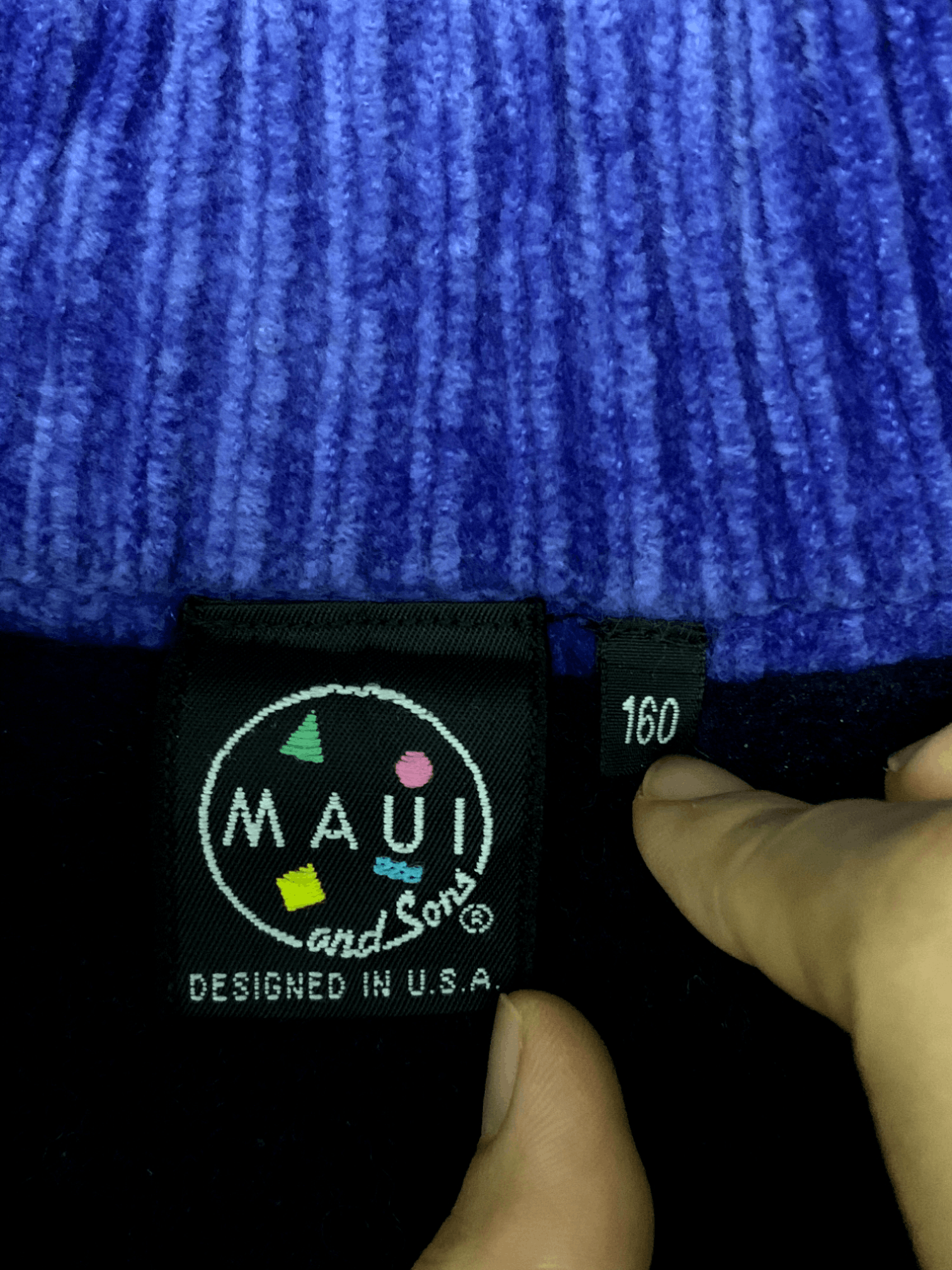 Japanese Brand Hype Maui And Sons Knitted Sweater Zipper Size US M / EU 48-50 / 2 - 3 Thumbnail