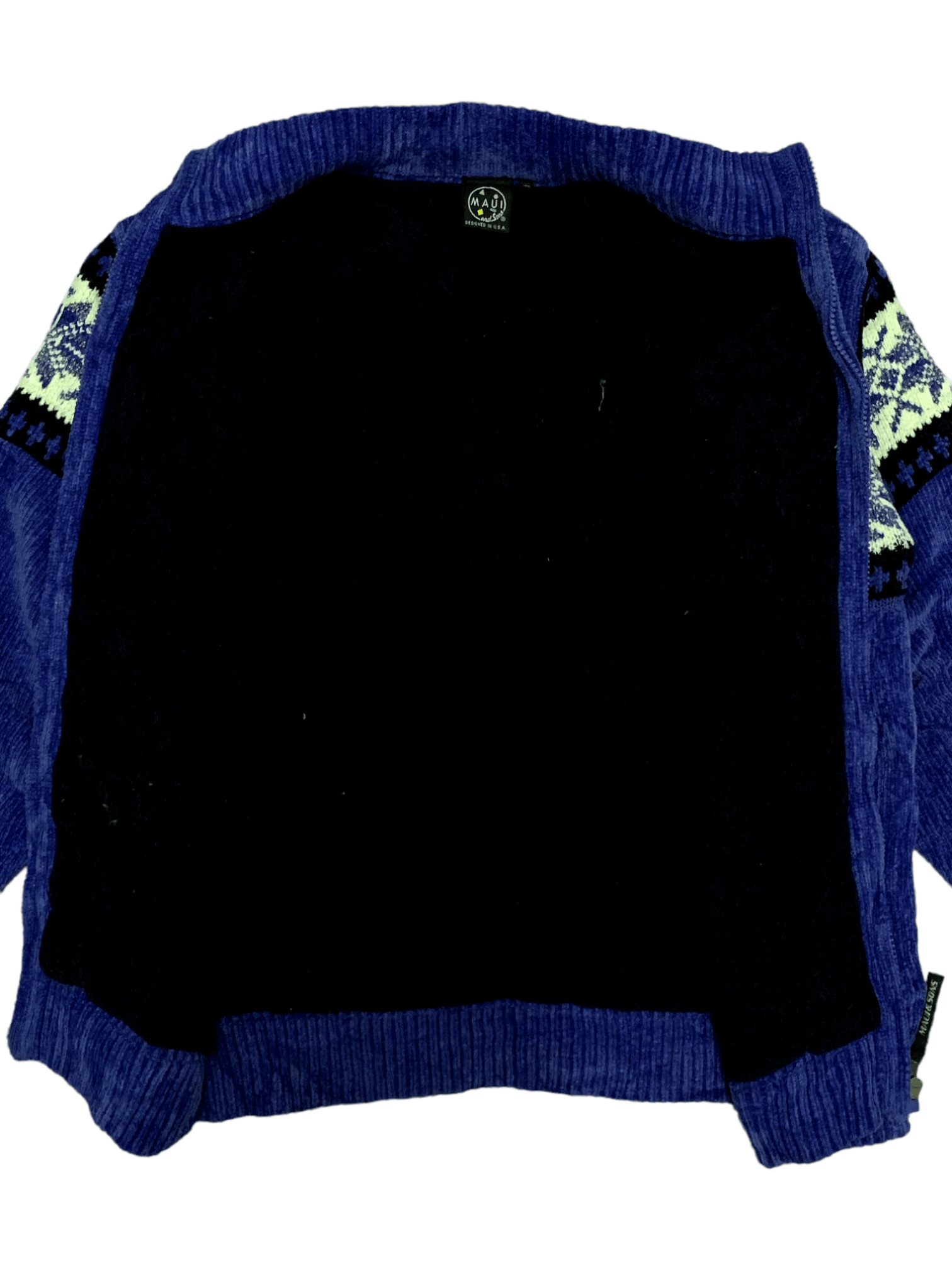 Japanese Brand Hype Maui And Sons Knitted Sweater Zipper Size US M / EU 48-50 / 2 - 8 Thumbnail