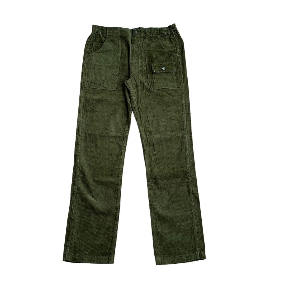 image of Engineered Garments Fatigue Bush Pants in Dark Green, Men's (Size 32)