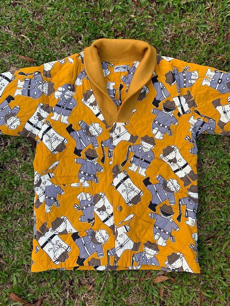 Japanese Brand × Vintage Cardigan button Style full Print Size US M / EU 48-50 / 2 - 5 Thumbnail