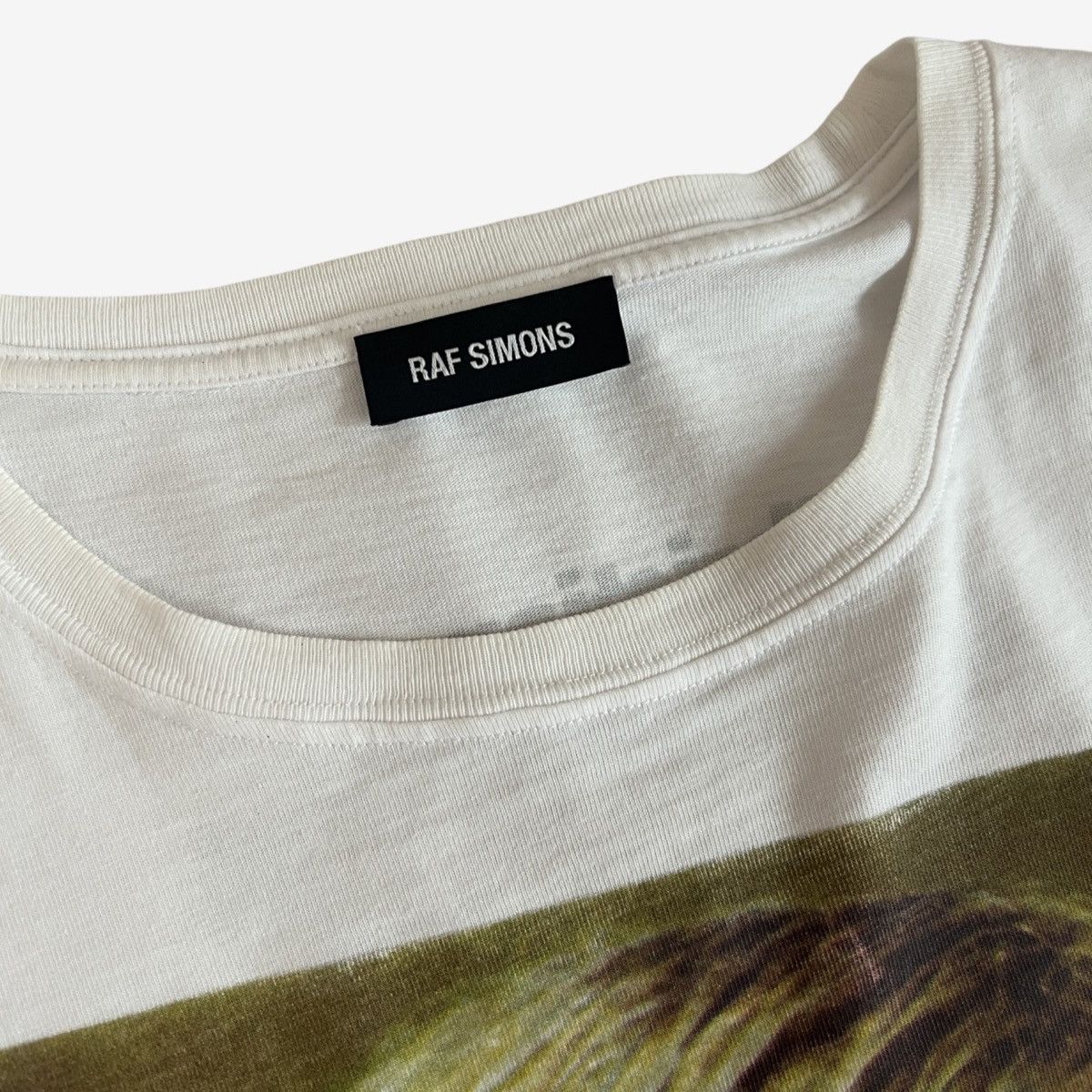 Raf Simons *RARE* Raf Simons AW18 Christiane F white Tshirt Size US L / EU 52-54 / 3 - 6 Thumbnail