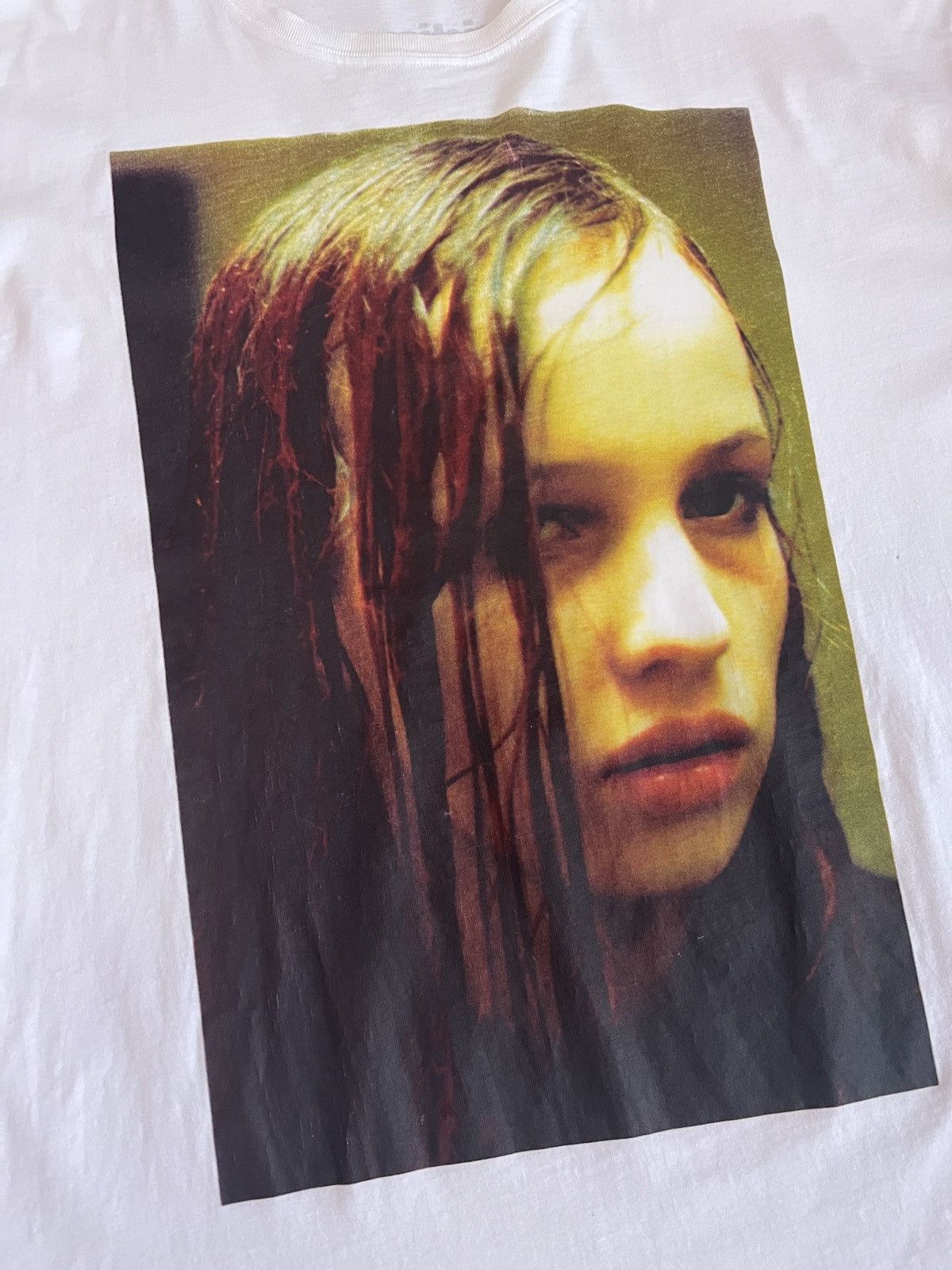 Raf Simons *RARE* Raf Simons AW18 Christiane F white Tshirt Size US L / EU 52-54 / 3 - 4 Thumbnail