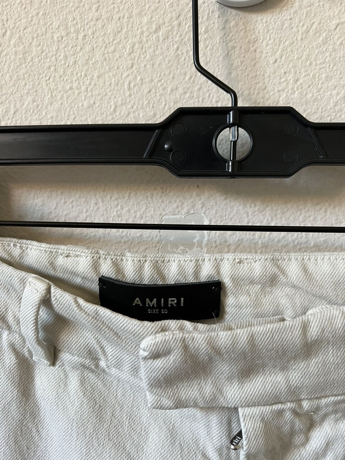 Amiri Amiri Chino Repair Pants in Alabaster Size US 34 / EU 50 - 10 Thumbnail