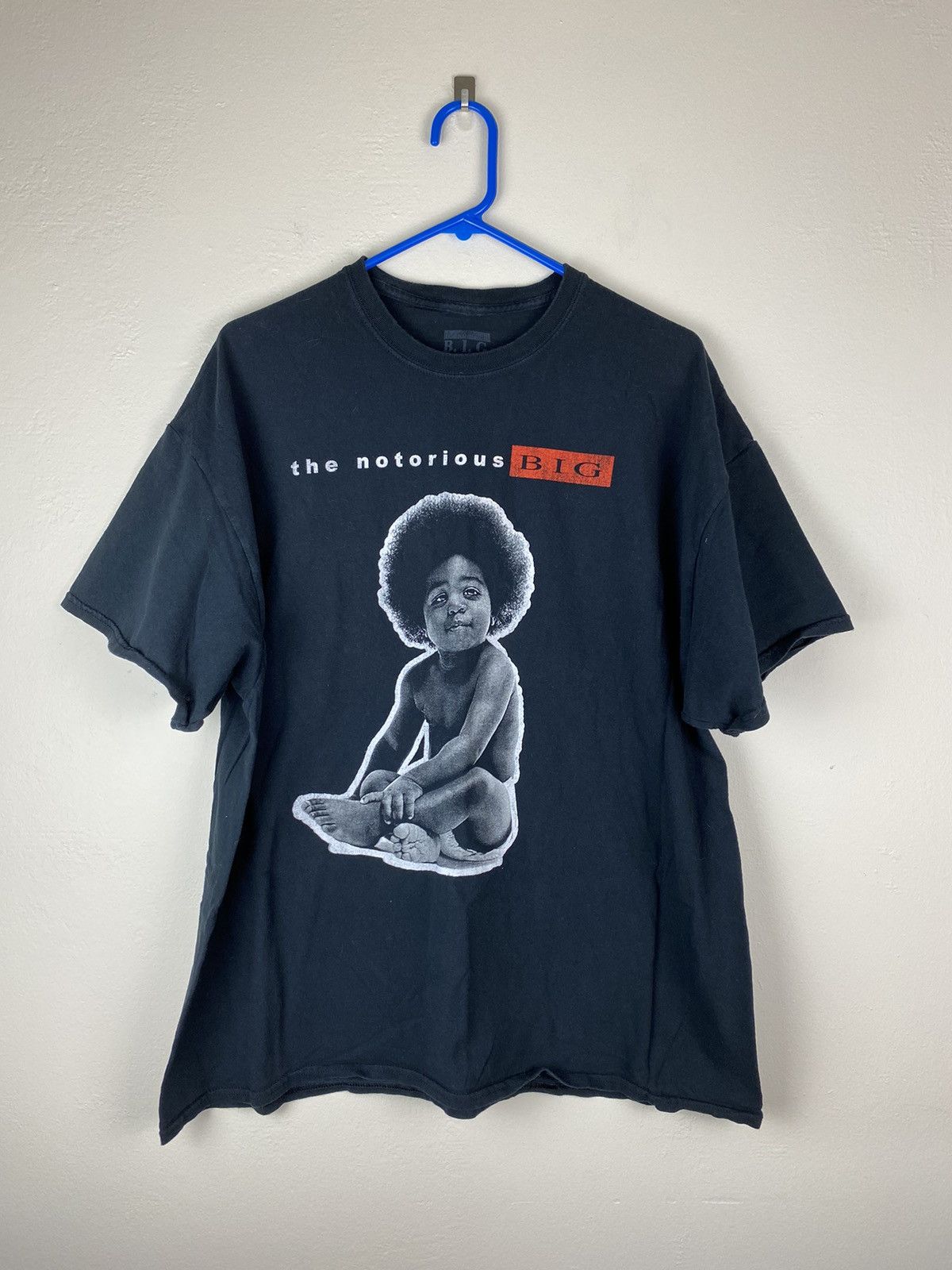 Rap Tees × Vintage Vintage The Notorious B.I.G T shirt Tee Black Size US XXL / EU 58 / 5 - 1 Thumbnail