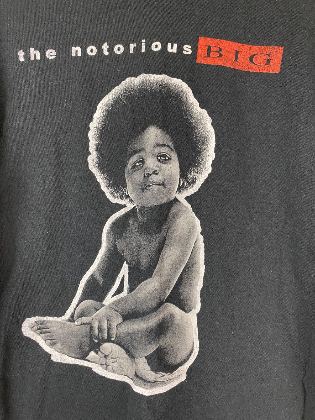 Rap Tees × Vintage Vintage The Notorious B.I.G T shirt Tee Black Size US XXL / EU 58 / 5 - 2 Thumbnail