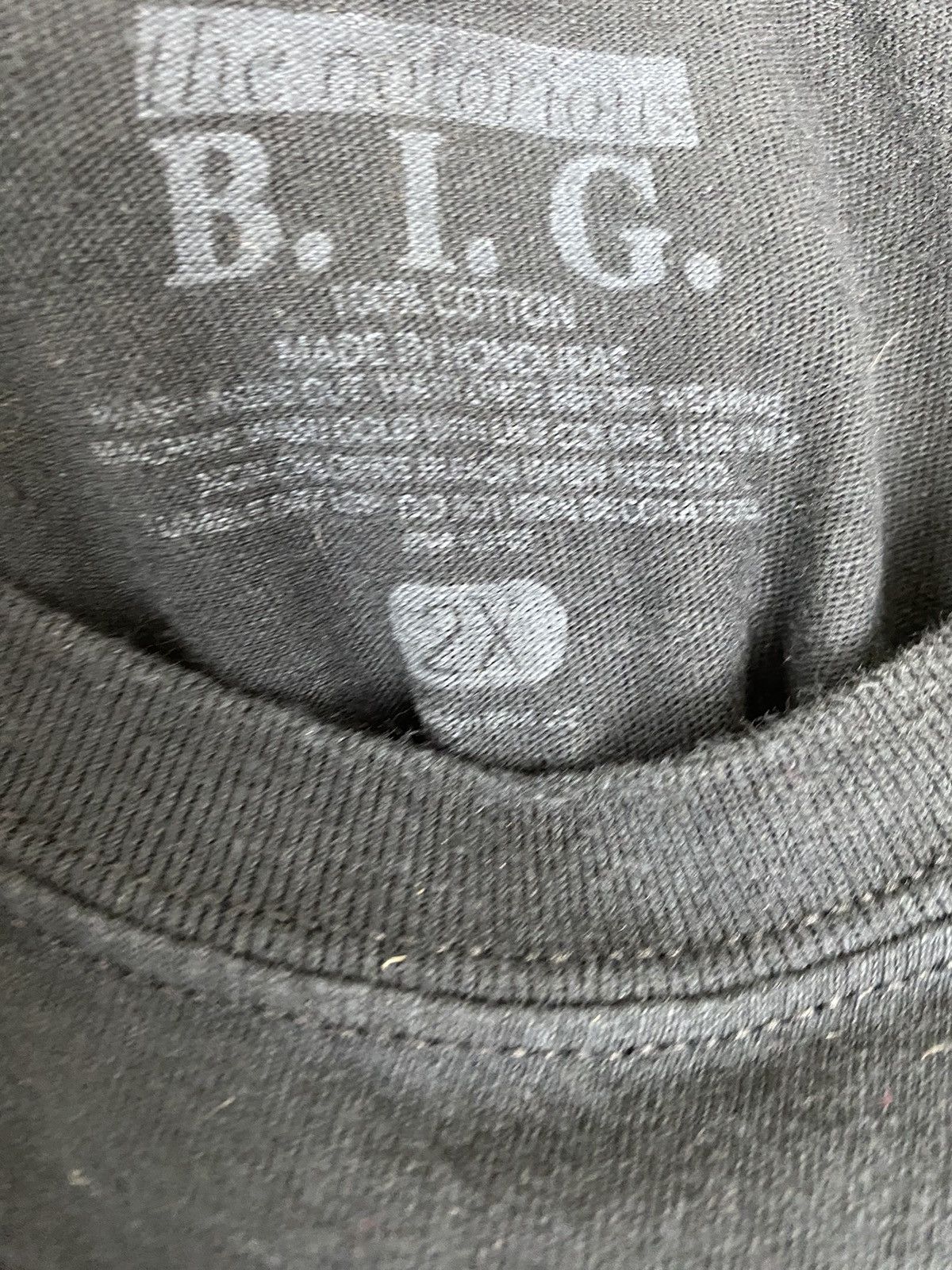 Rap Tees × Vintage Vintage The Notorious B.I.G T shirt Tee Black Size US XXL / EU 58 / 5 - 3 Thumbnail