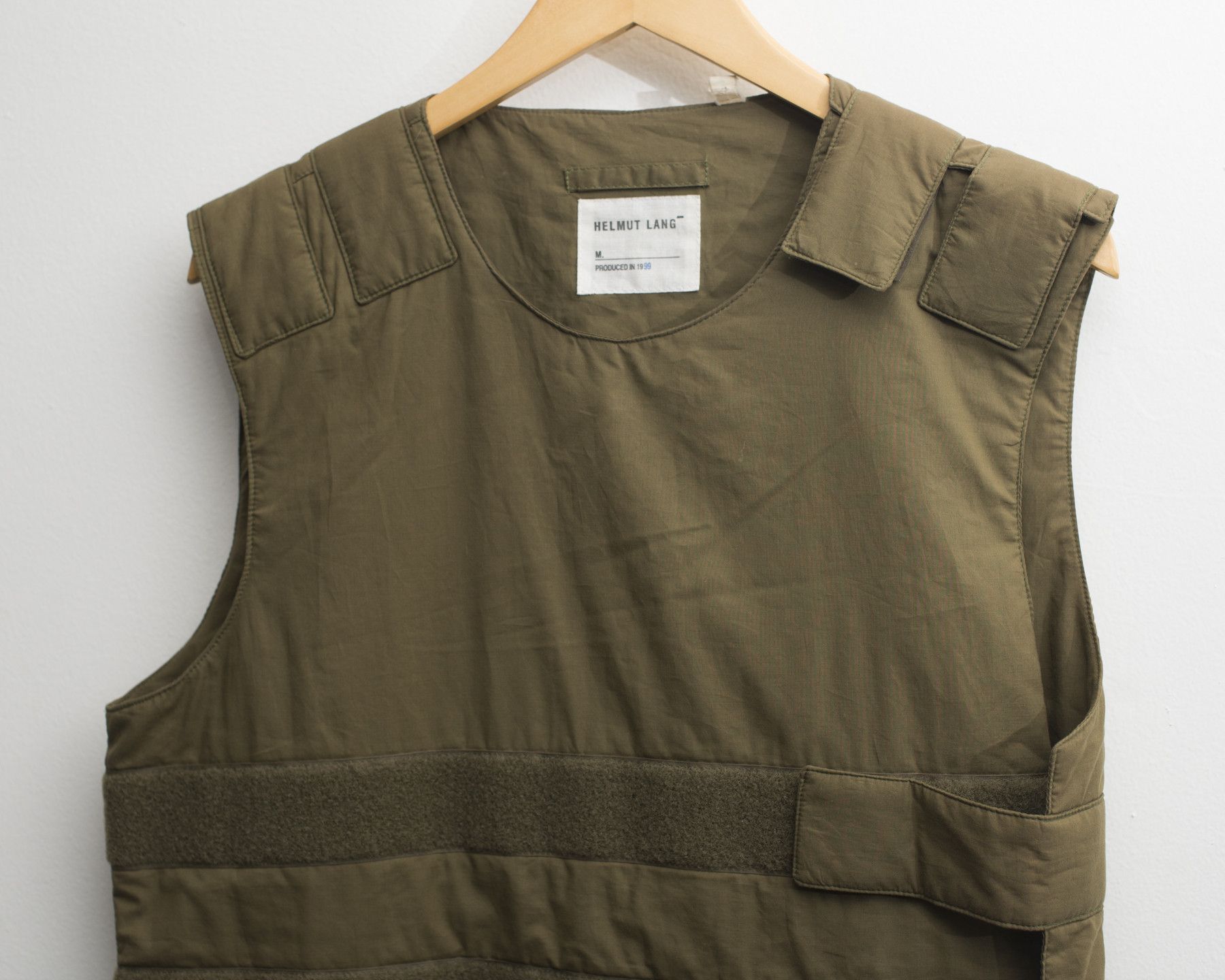 archive helmut lang 1999 pillowneck vest トップス