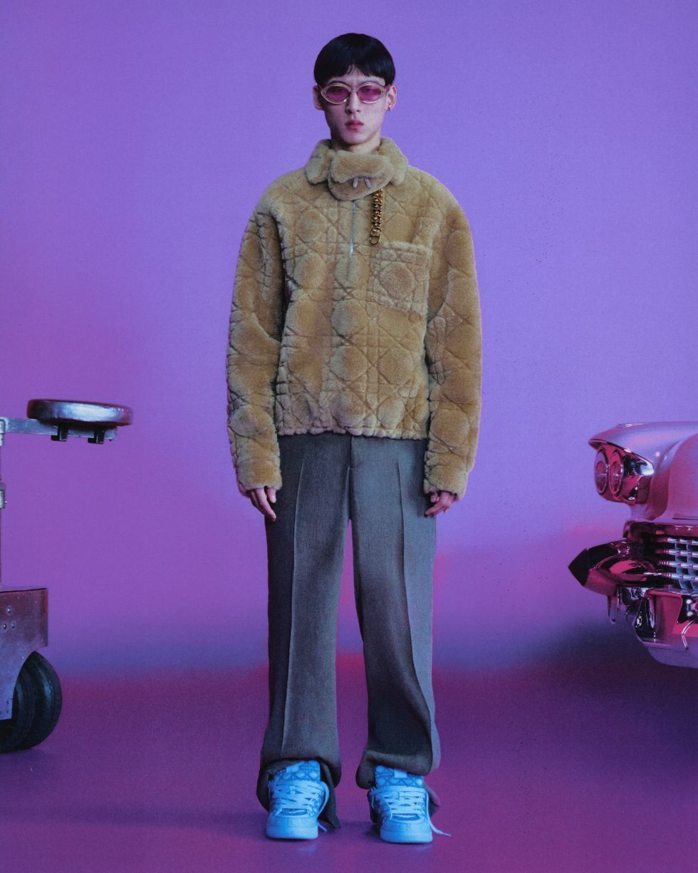 Dior × ERL Dior ERL Houndstooth Pants Size US 33 - 4 Thumbnail