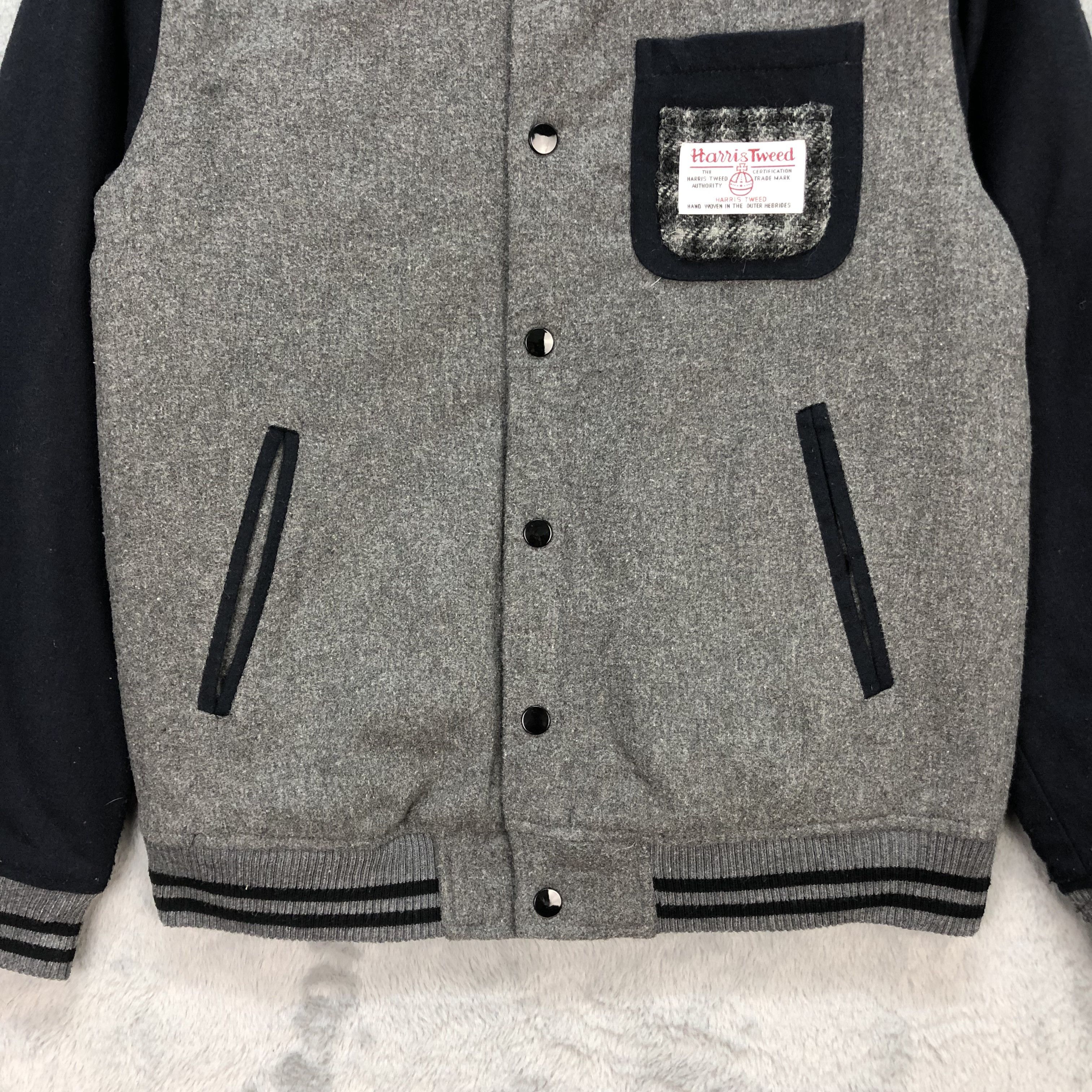 Harris Tweed Harris Tweed Wool Bomber Jacket #5768-206 Size US S / EU 44-46 / 1 - 4 Thumbnail