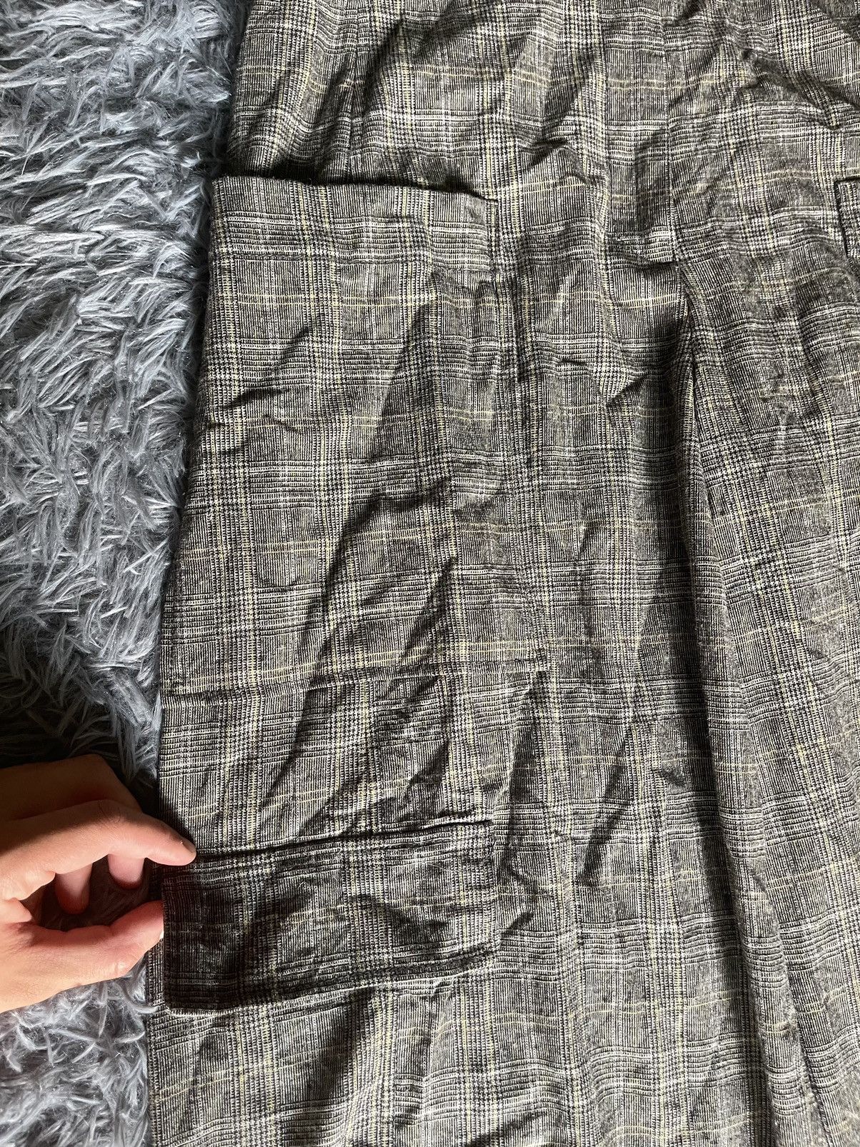 Vintage Oska Germany avant garde wool check pants Size 26" / US 2 / IT 38 - 3 Thumbnail