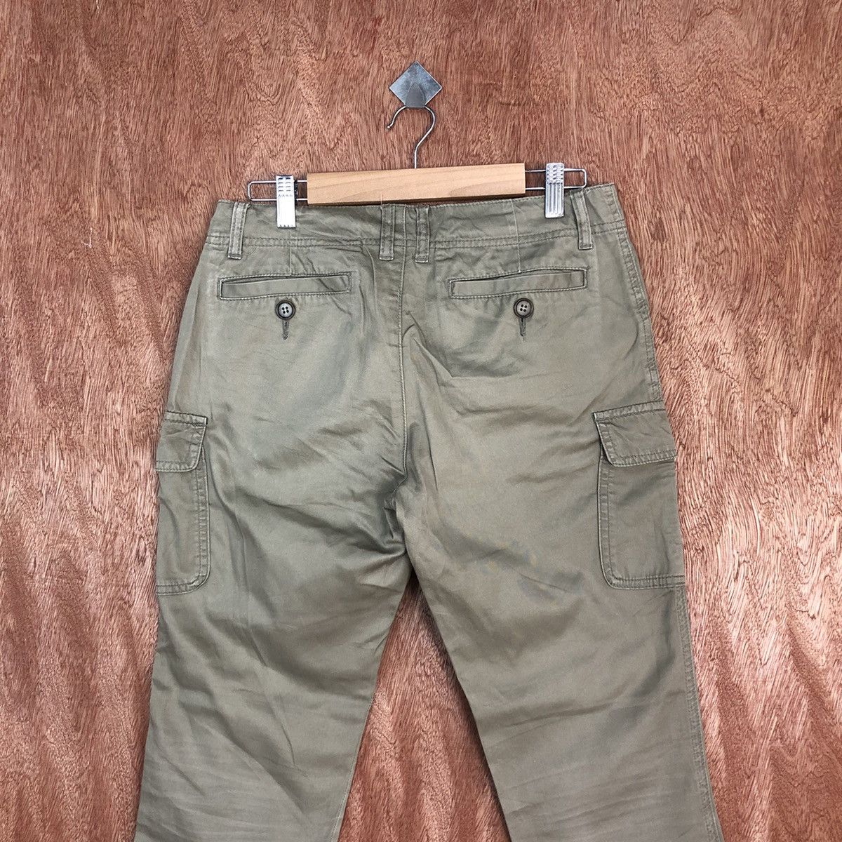 Japanese Brand DLL Rope Picnic Grey Multipocket Cargo Pants #2676 Size 28" / US 6 / IT 42 - 10 Thumbnail