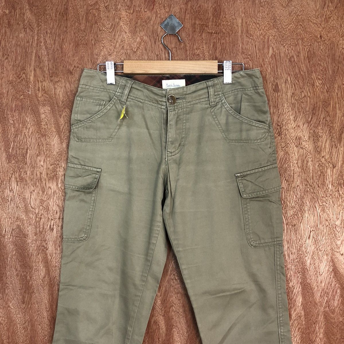 Japanese Brand DLL Rope Picnic Grey Multipocket Cargo Pants #2676 Size 28" / US 6 / IT 42 - 2 Thumbnail