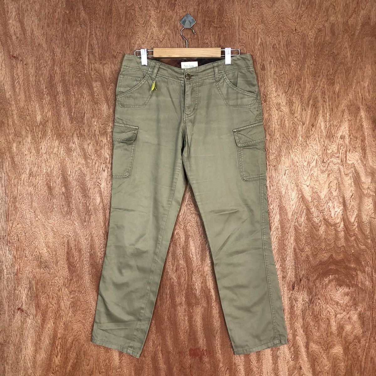 Japanese Brand DLL Rope Picnic Grey Multipocket Cargo Pants #2676 Size 28" / US 6 / IT 42 - 1 Thumbnail