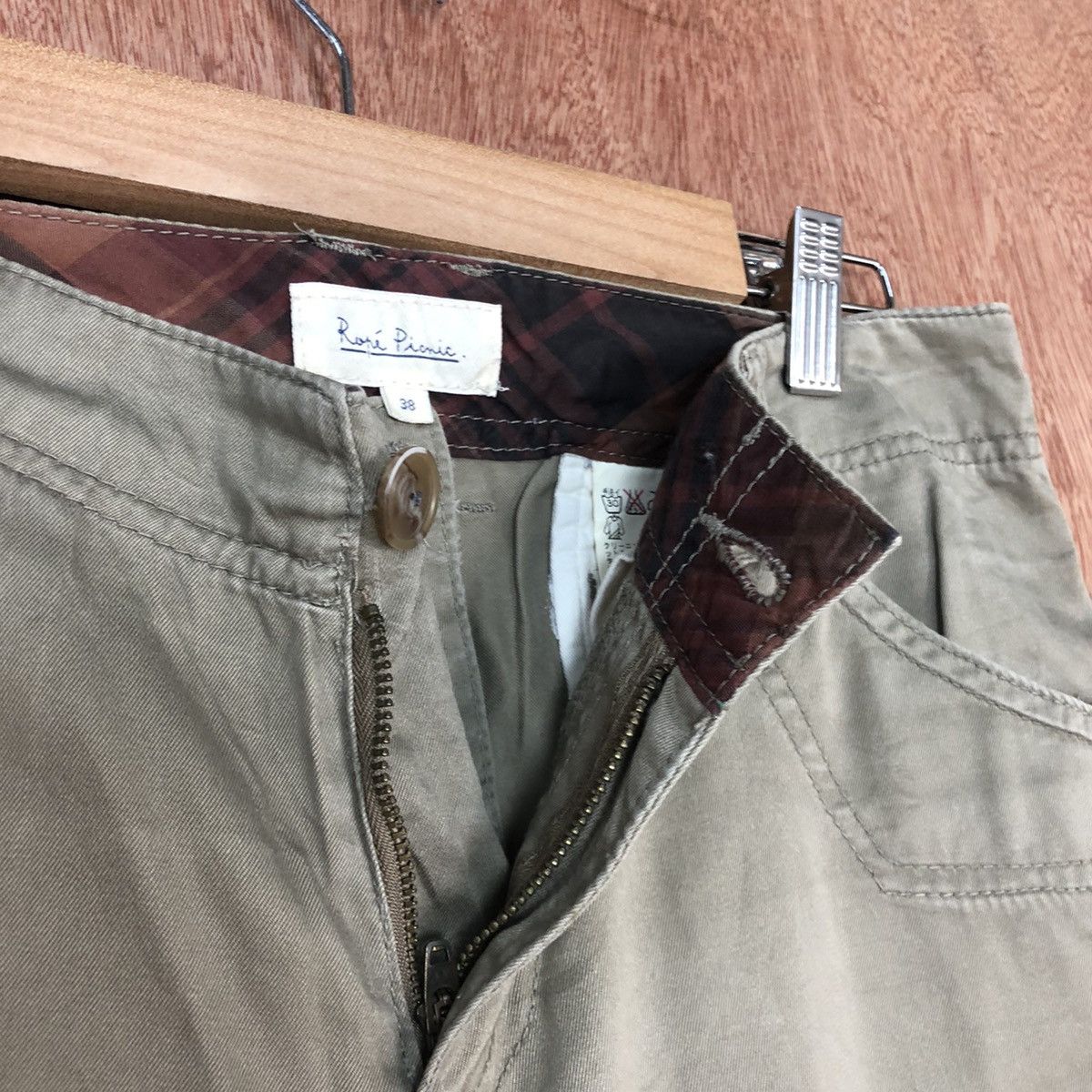 Japanese Brand DLL Rope Picnic Grey Multipocket Cargo Pants #2676 Size 28" / US 6 / IT 42 - 8 Thumbnail