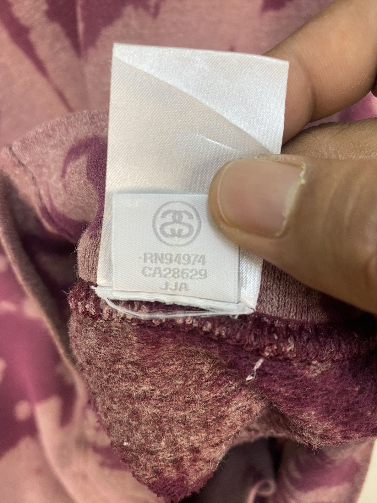 Stussy Vintage Stussy Hoodies Acid wash Size US M / EU 48-50 / 2 - 9 Thumbnail