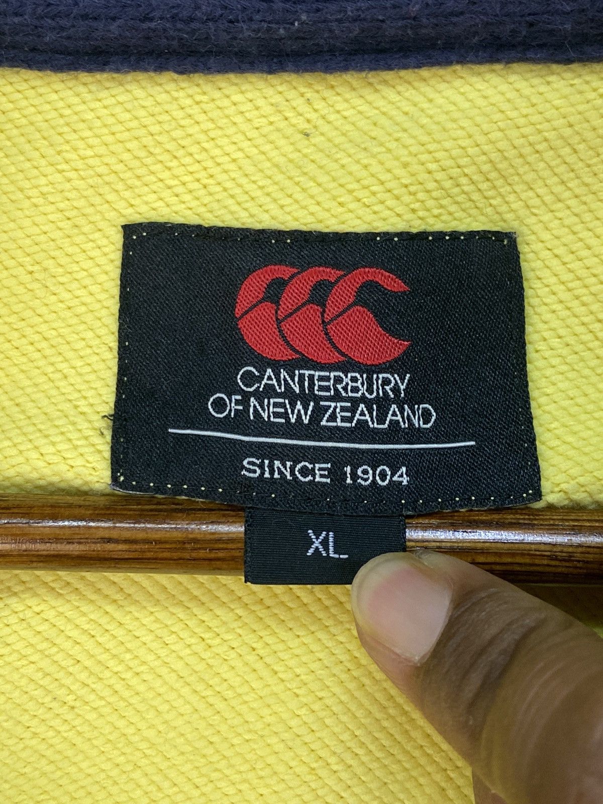 Canterbury of New Zealand Centerburry Of New Zealand Quarter Zip Sweatshirt Size US XL / EU 56 / 4 - 6 Thumbnail