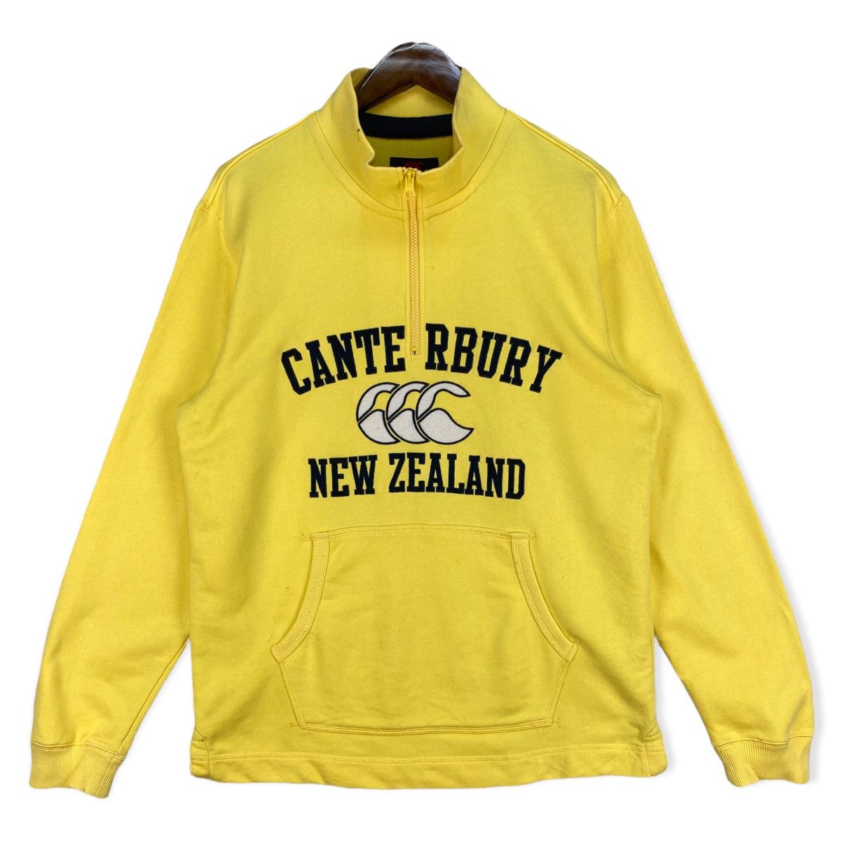 Canterbury of New Zealand Centerburry Of New Zealand Quarter Zip Sweatshirt Size US XL / EU 56 / 4 - 1 Thumbnail