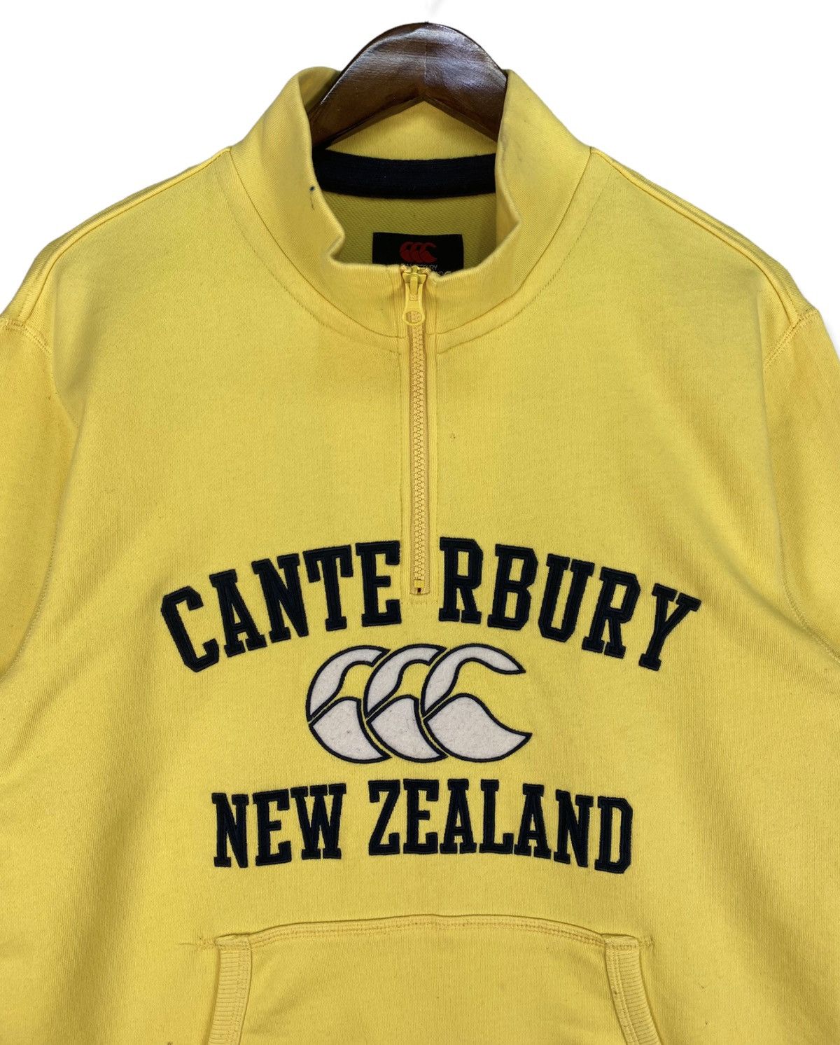 Canterbury of New Zealand Centerburry Of New Zealand Quarter Zip Sweatshirt Size US XL / EU 56 / 4 - 2 Thumbnail
