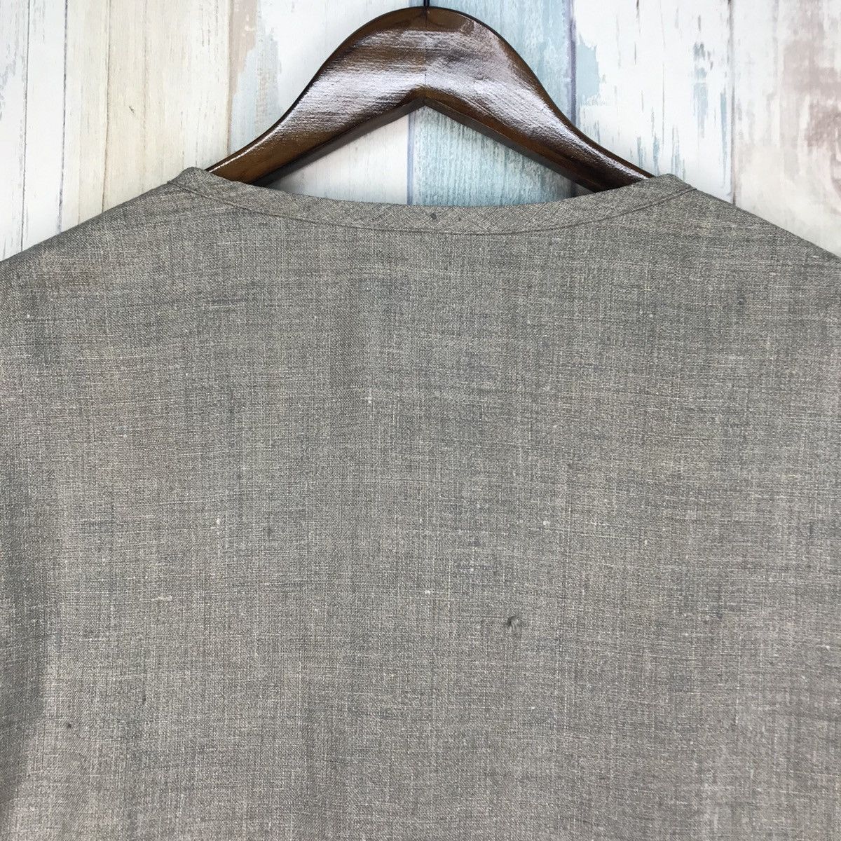 Yohji Yamamoto Vintage Yohji Yamamoto Linen Button Jacket Size US L / EU 52-54 / 3 - 10 Thumbnail
