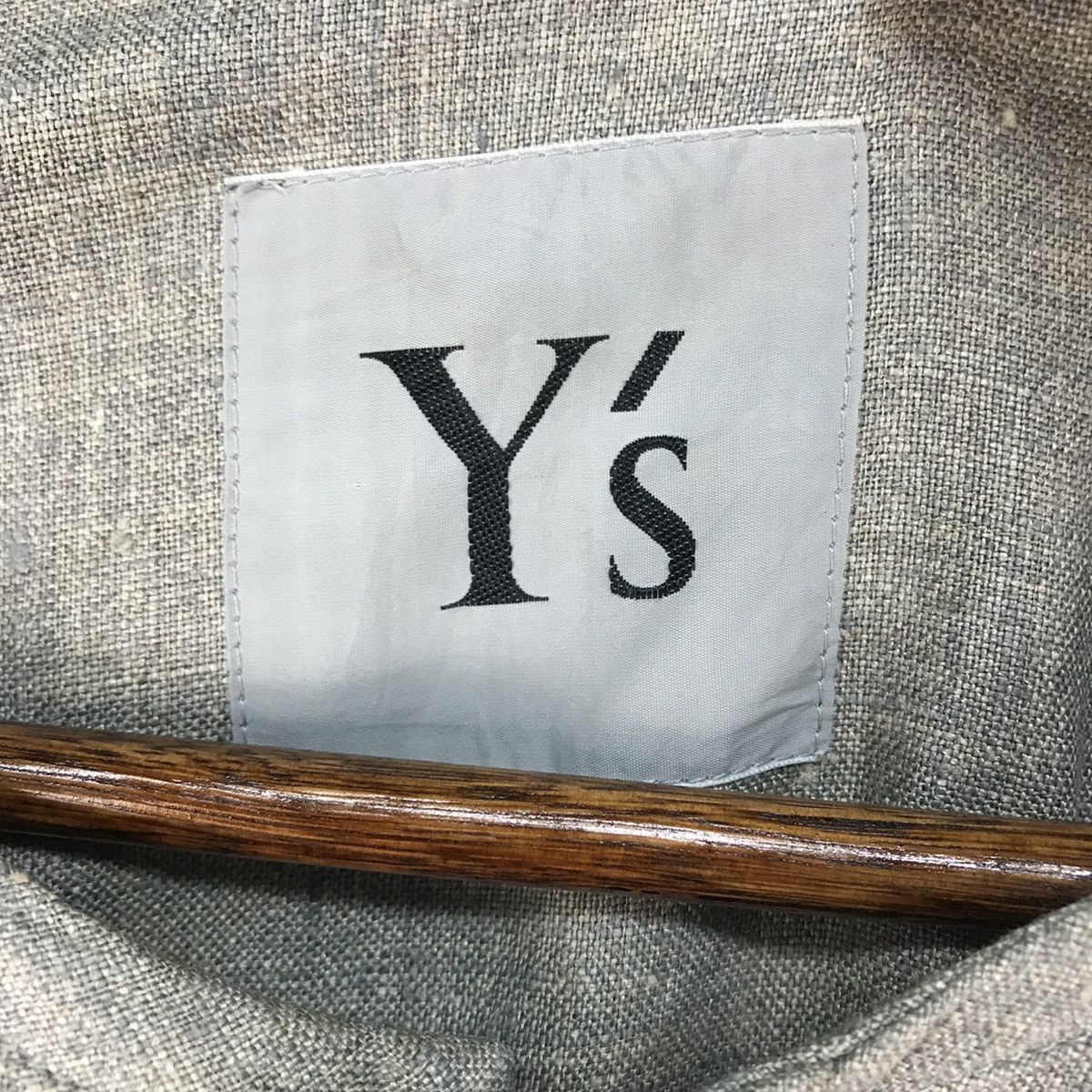 Yohji Yamamoto Vintage Yohji Yamamoto Linen Button Jacket Size US L / EU 52-54 / 3 - 6 Thumbnail
