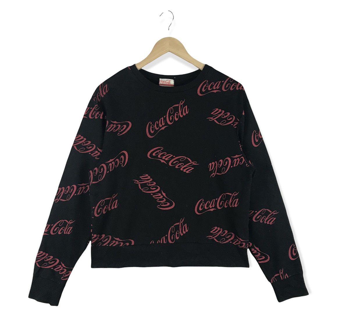 Coca Cola Vintage Coca Cola Fullprint Sweatshirt Size US M / EU 48-50 / 2 - 1 Thumbnail