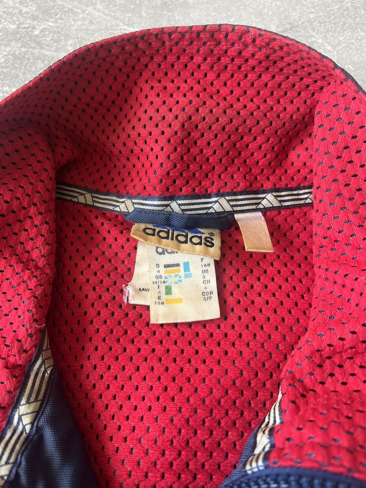 Vintage 90s Vintage Adidas Blue Nylon Zip Jacket Size S - M Size US S / EU 44-46 / 1 - 7 Thumbnail