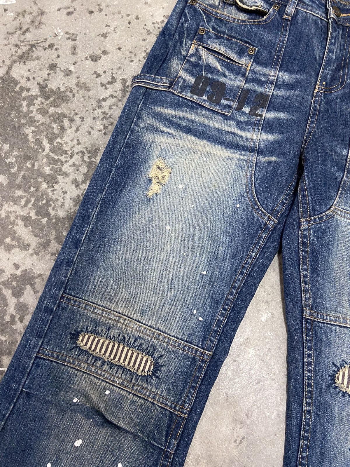 Japanese Brand × Seditionaries × Vintage Tokyo Underground Japan Patches Distressed Punk Design Jeans Size US 31 - 6 Thumbnail