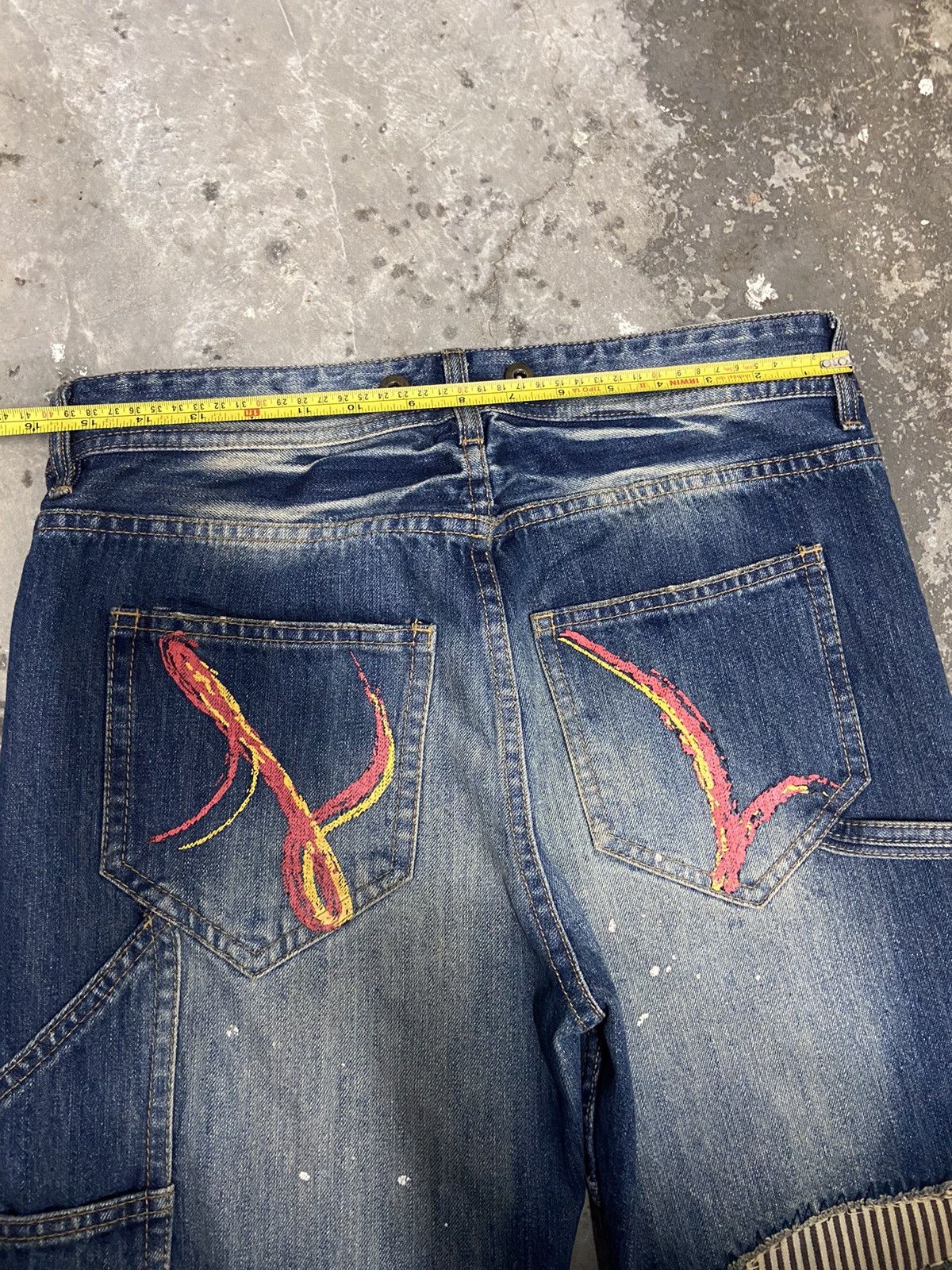 Japanese Brand × Seditionaries × Vintage Tokyo Underground Japan Patches Distressed Punk Design Jeans Size US 31 - 11 Thumbnail