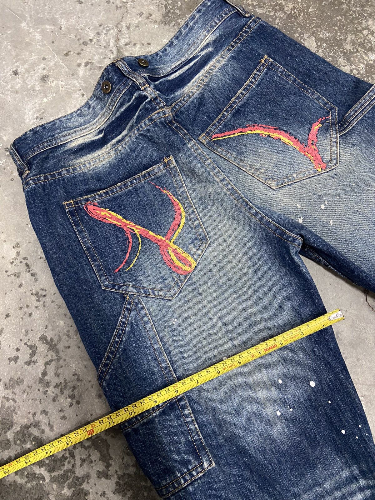 Japanese Brand × Seditionaries × Vintage Tokyo Underground Japan Patches Distressed Punk Design Jeans Size US 31 - 12 Thumbnail