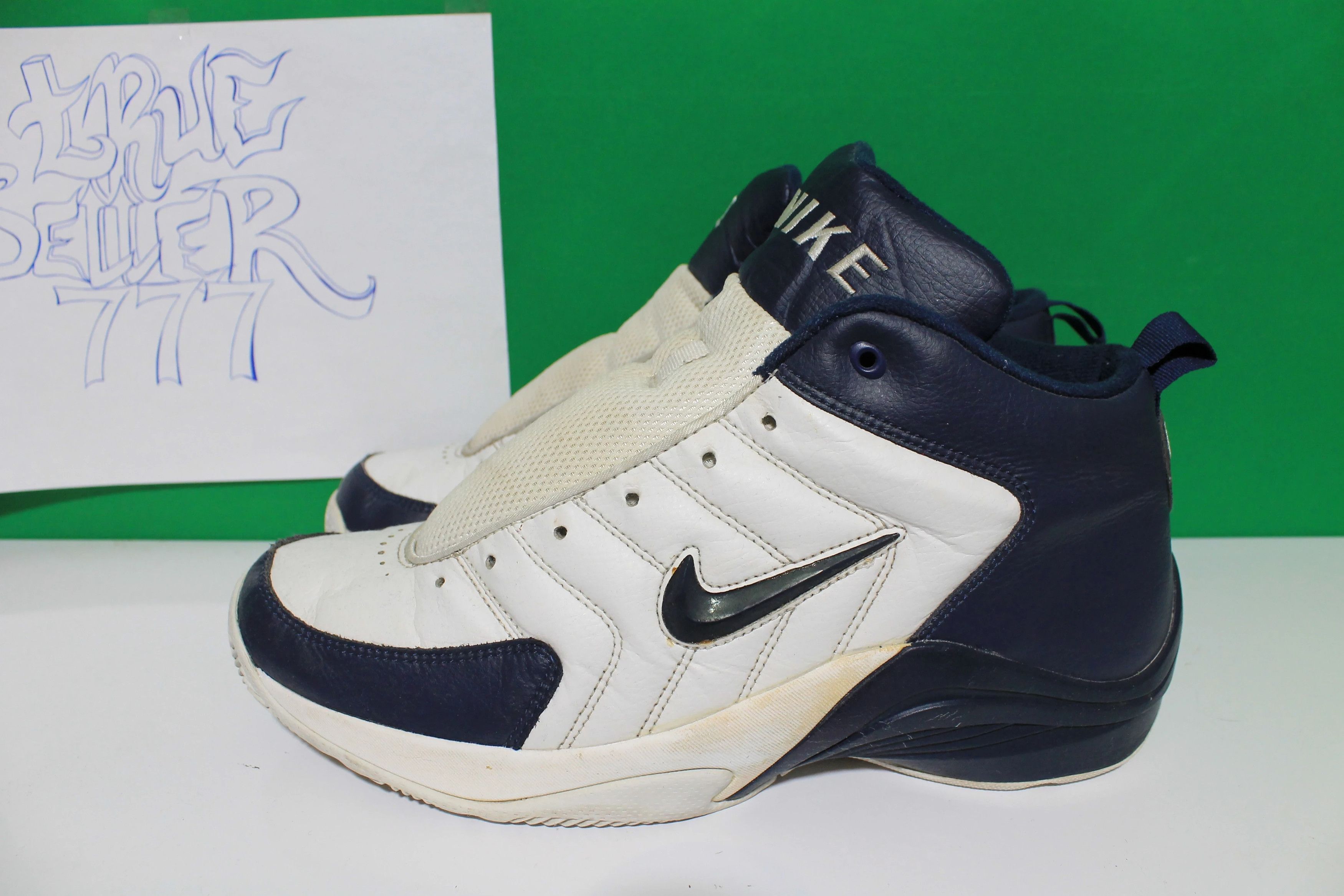 Nike × Vintage Y2k nike Hi-Top Sneaker basketball Size US 14 / EU 47 - 1 Thumbnail