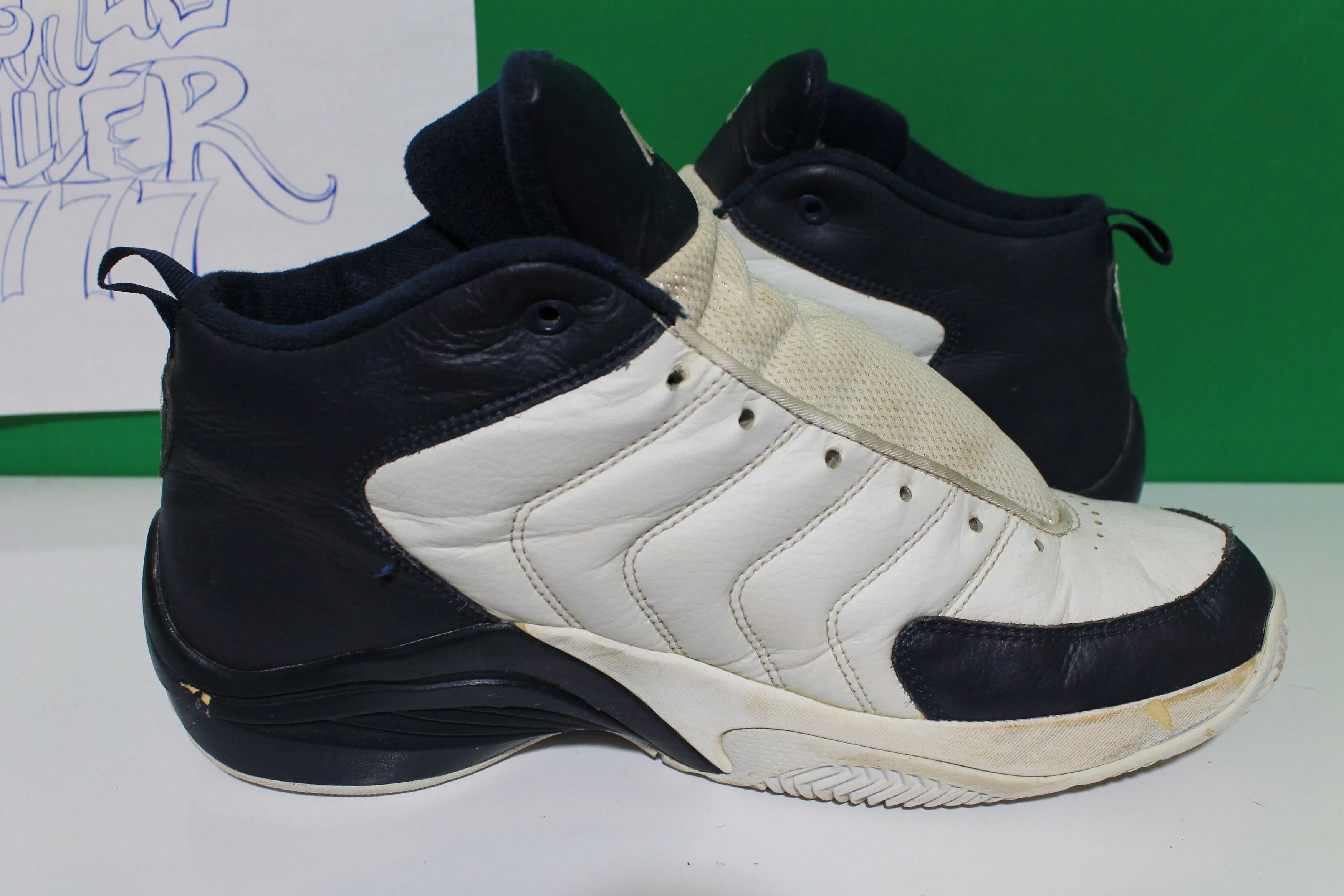 Nike × Vintage Y2k nike Hi-Top Sneaker basketball Size US 14 / EU 47 - 3 Thumbnail