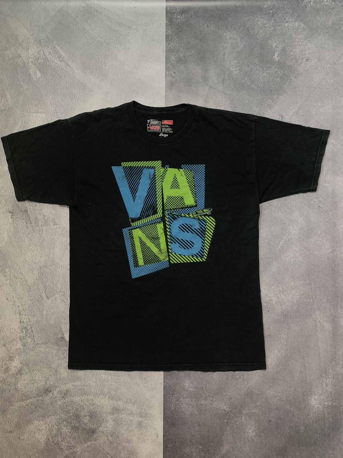 Vans × Vintage Vintage Y2K Vans Off The Wall t-shirt big logo size L Size US L / EU 52-54 / 3 - 1 Thumbnail