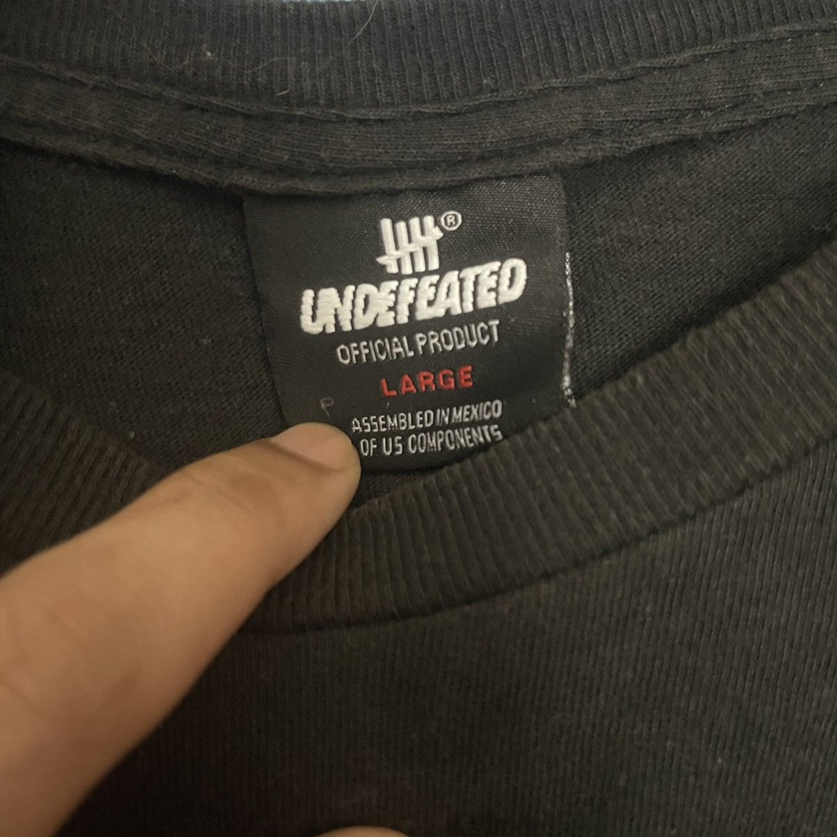 Undefeated Vintage Undefeated Fuck Off Play Dirty Size US L / EU 52-54 / 3 - 7 Thumbnail