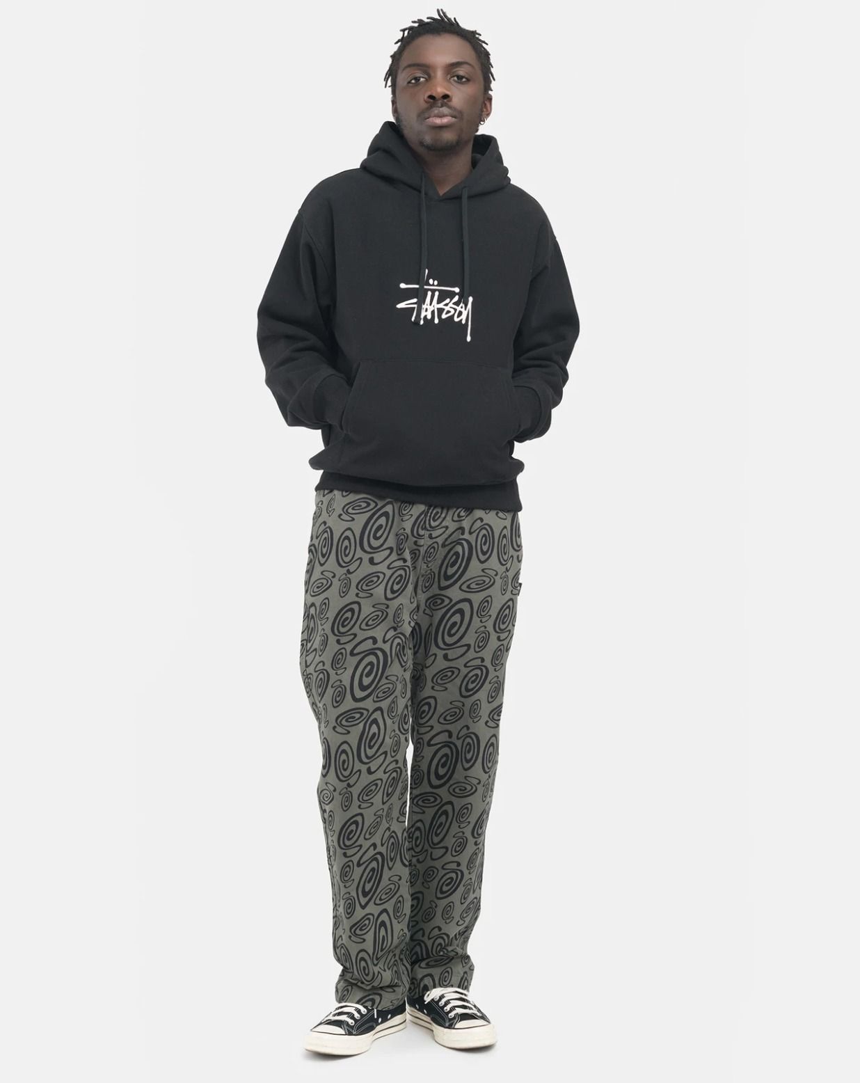 STUSSY SWIRLY S BEACH PANT