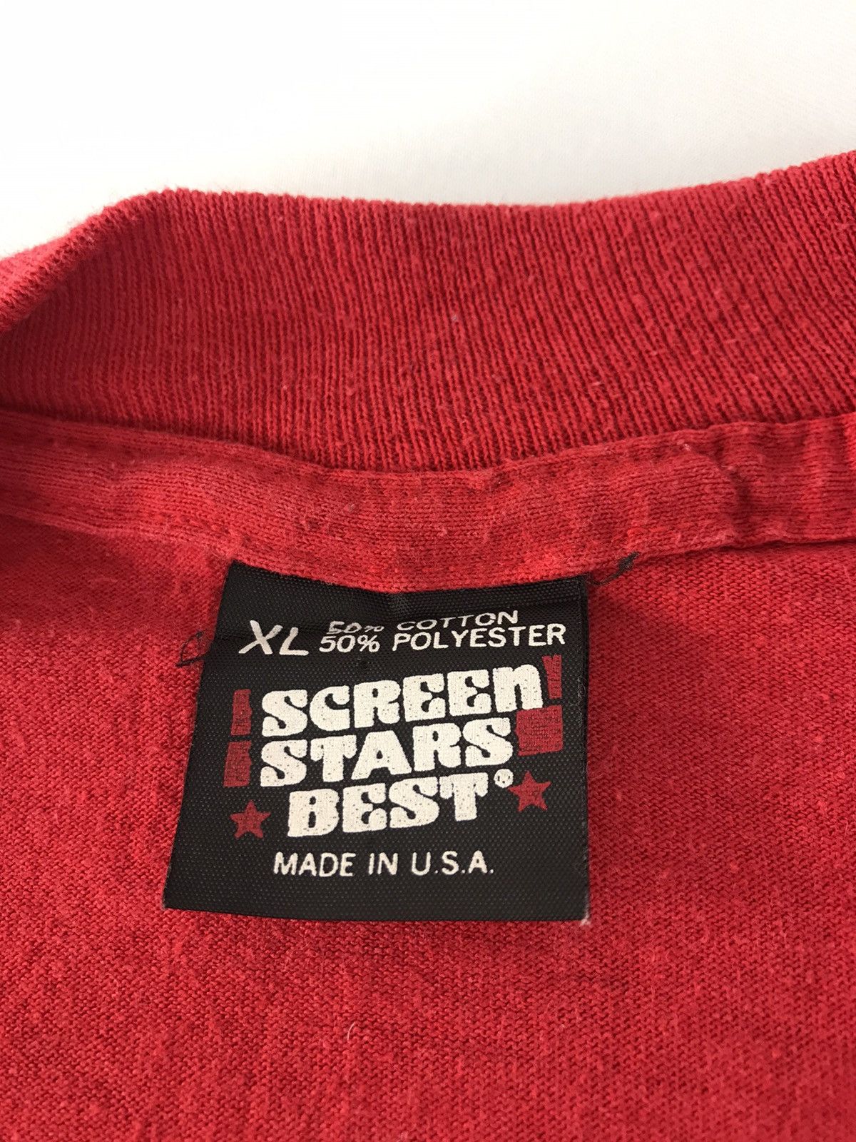 NFL Rare 90s Winsconsin Bucky Badges 50/50 Sportswear Tee Size US L / EU 52-54 / 3 - 4 Thumbnail