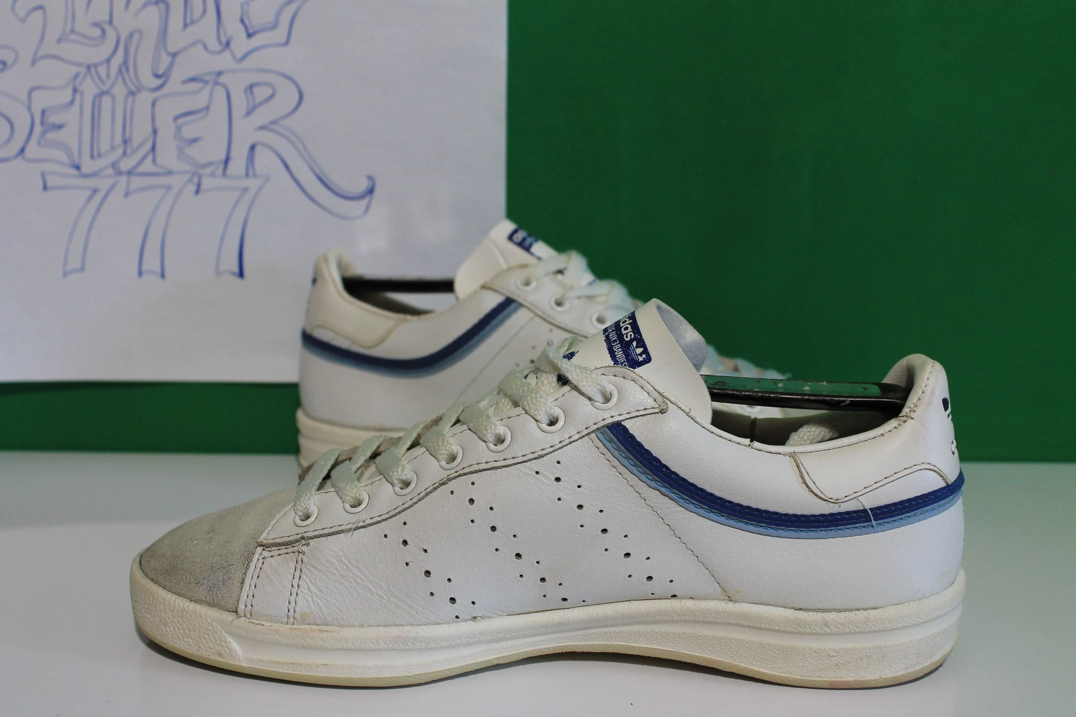 Adidas × Vintage Adidas Sneakers Vintage 70-80s VERY RARE Made in Italiy Size US 7.5 / EU 40-41 - 3 Thumbnail