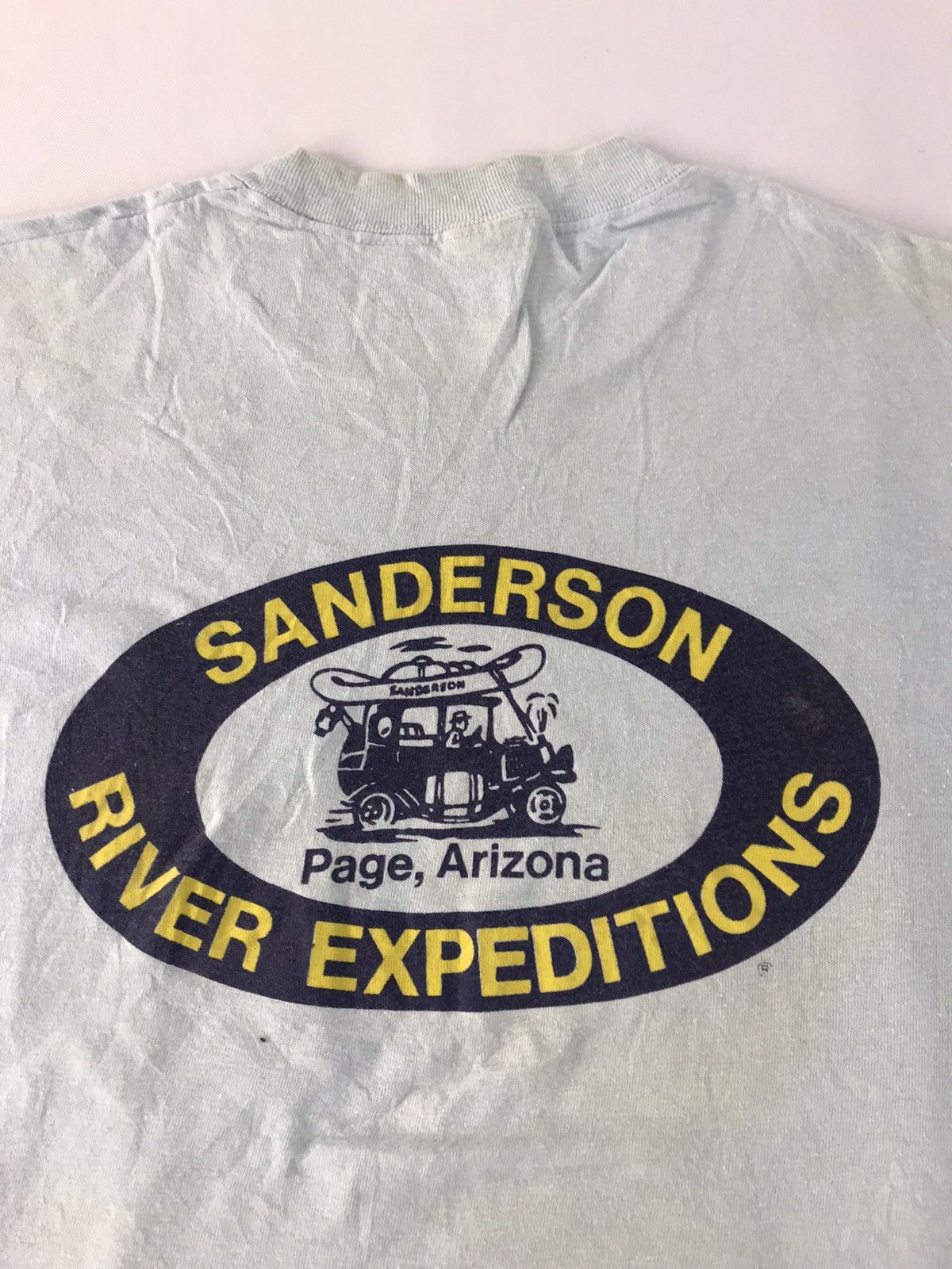 Vintage 80s Hi-Cru Sanderson River Expedition Arizona Pocket Tee Size US M / EU 48-50 / 2 - 2 Thumbnail