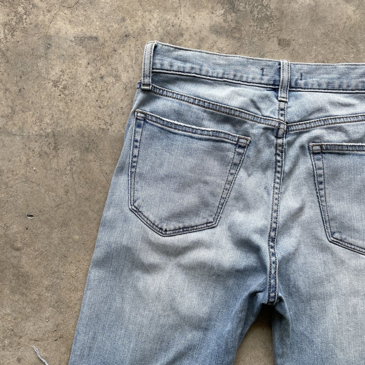 Japanese Brand Vtg Japanese Jeans 29x28 Japanese Denim Distressed Pants Size US 29 - 8 Thumbnail
